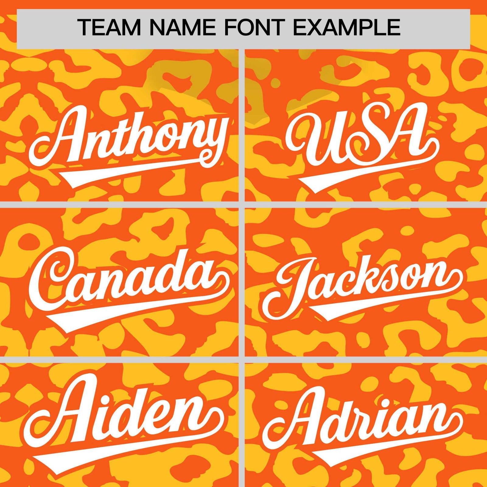 Custom Orange Gold Leopard Print Pattern Authentic Baseball Jersey