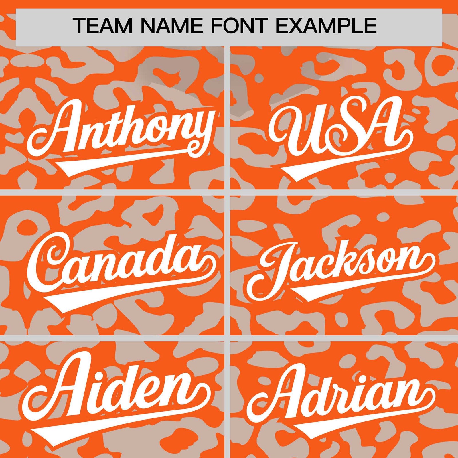 Custom Orange Silver Leopard Print Pattern Authentic Baseball Jersey