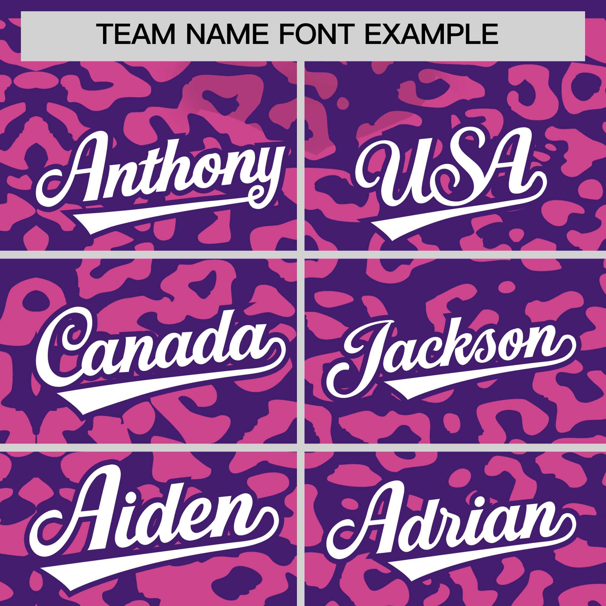 Custom Purple Pink Leopard Print Pattern Authentic Baseball Jersey