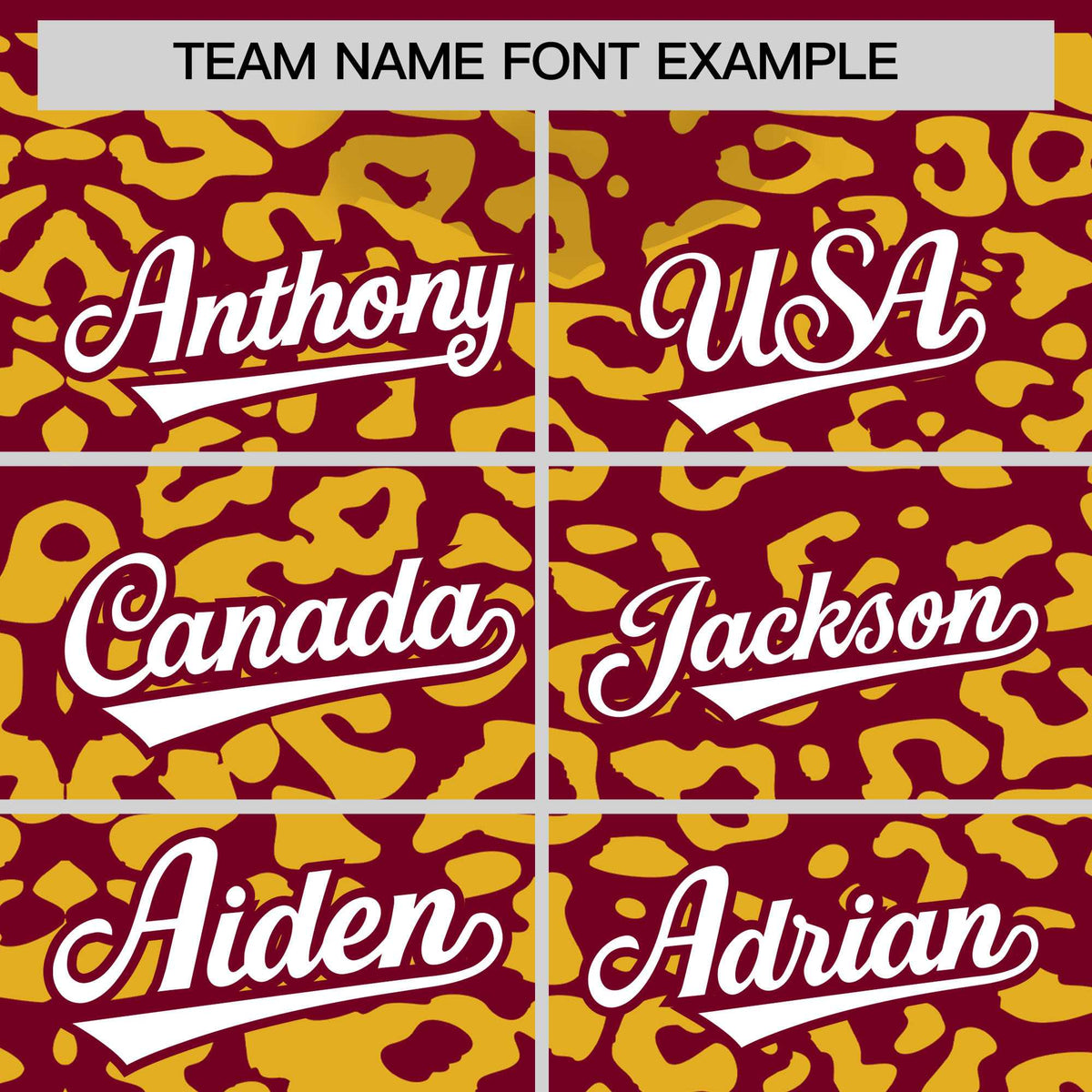Custom Crimson Gold Leopard Print Pattern Authentic Baseball Jersey