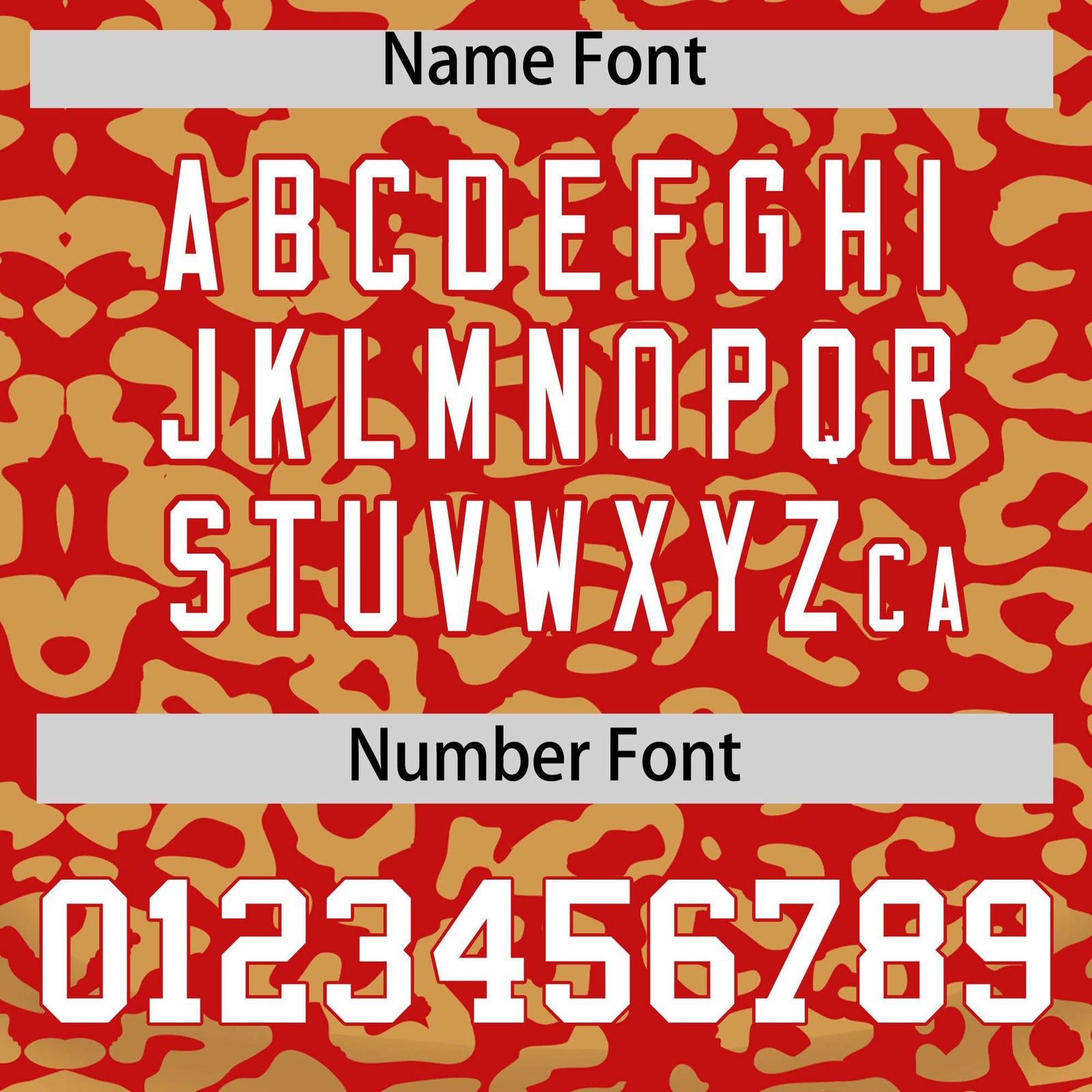 Custom Red Old Gold Leopard Print Pattern Authentic Baseball Jersey