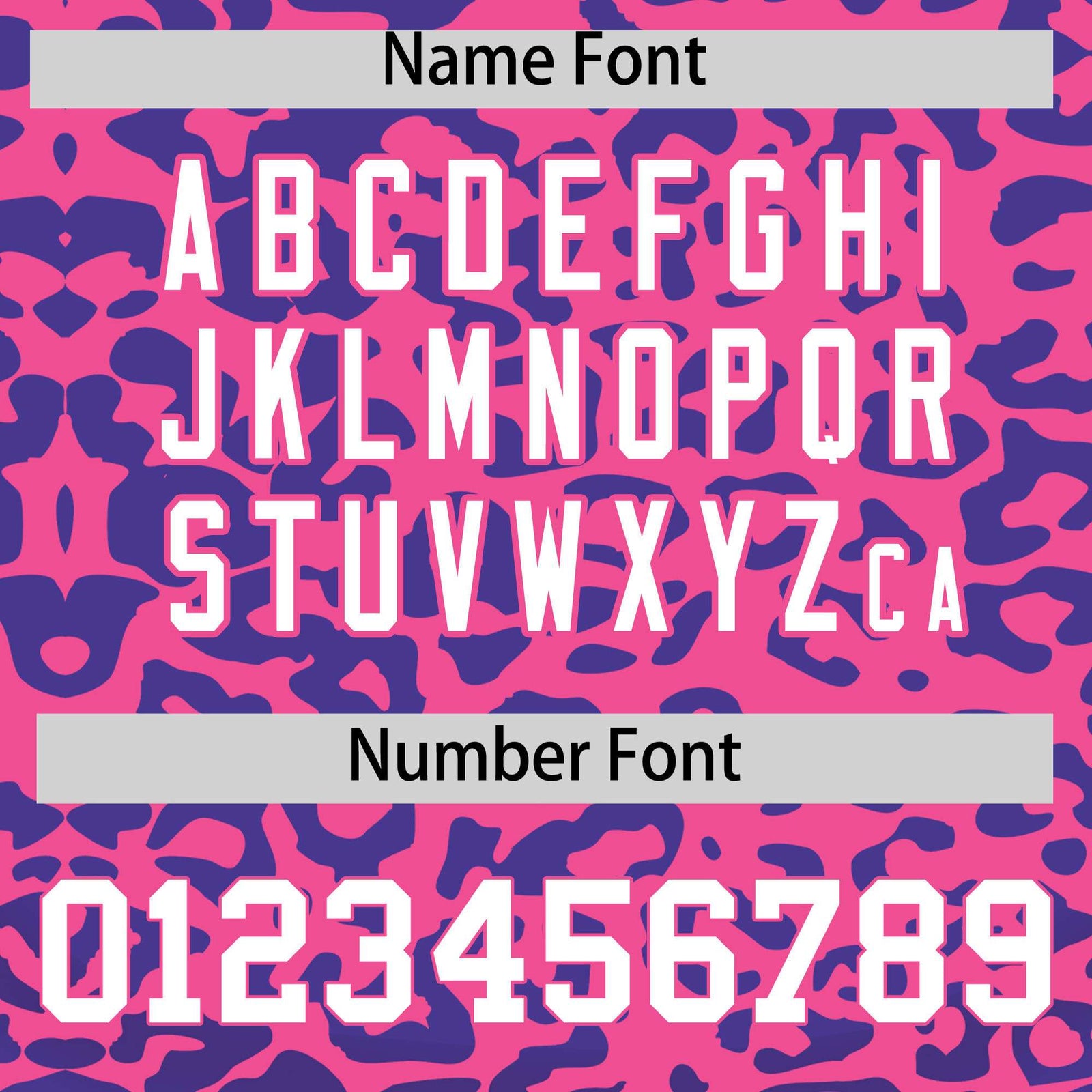 Custom Pink Royal Leopard Print Pattern Authentic Baseball Jersey