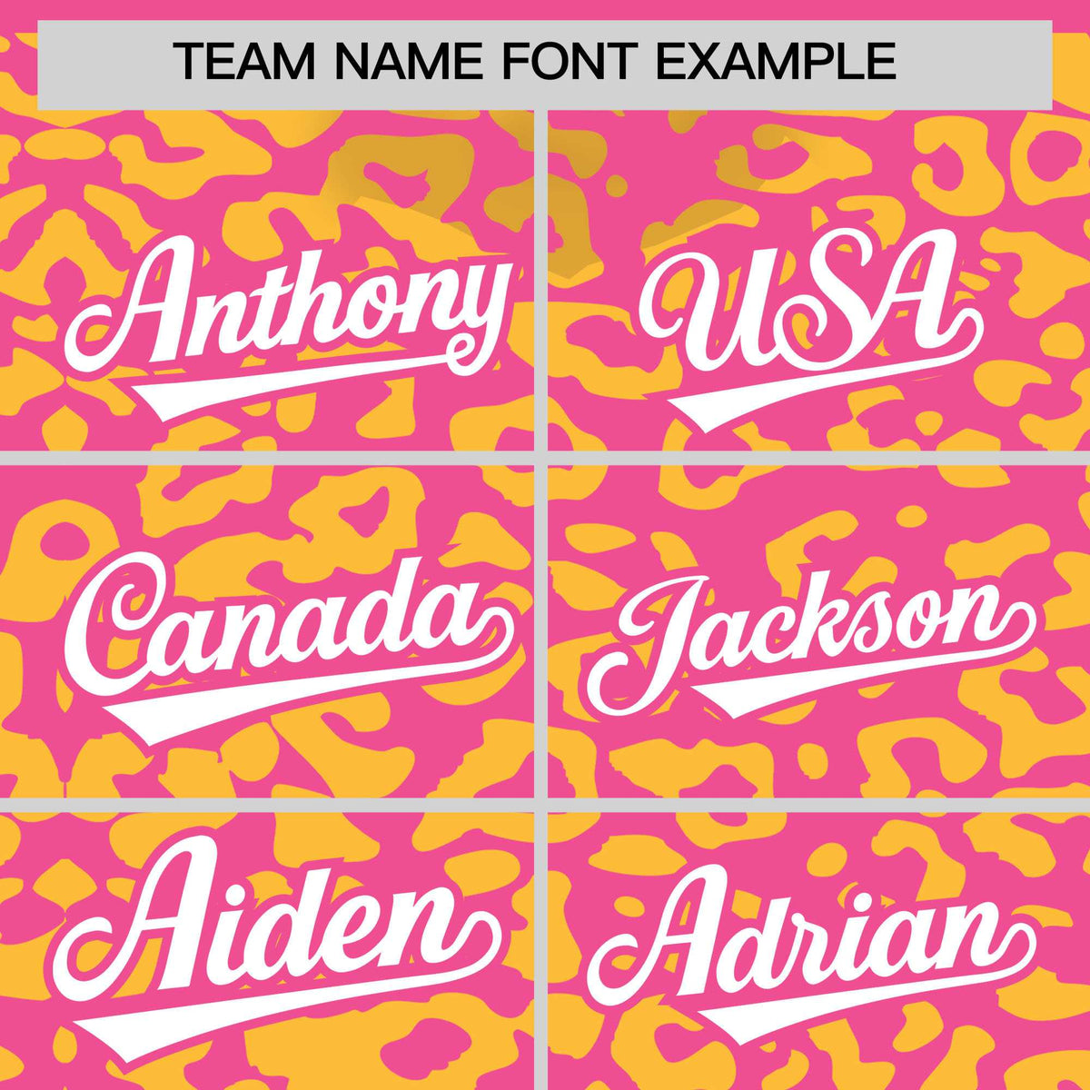 Custom Pink Gold Leopard Print Pattern Authentic Baseball Jersey