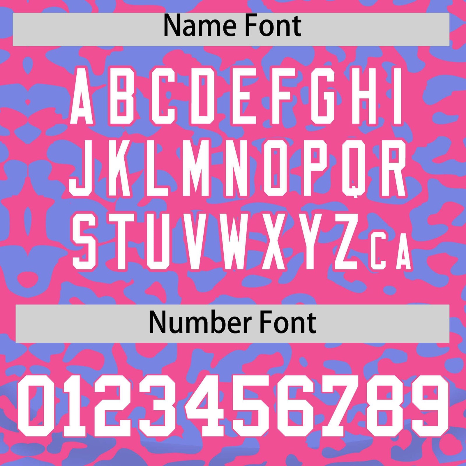 Custom Pink Light Blue Leopard Print Pattern Authentic Baseball Jersey