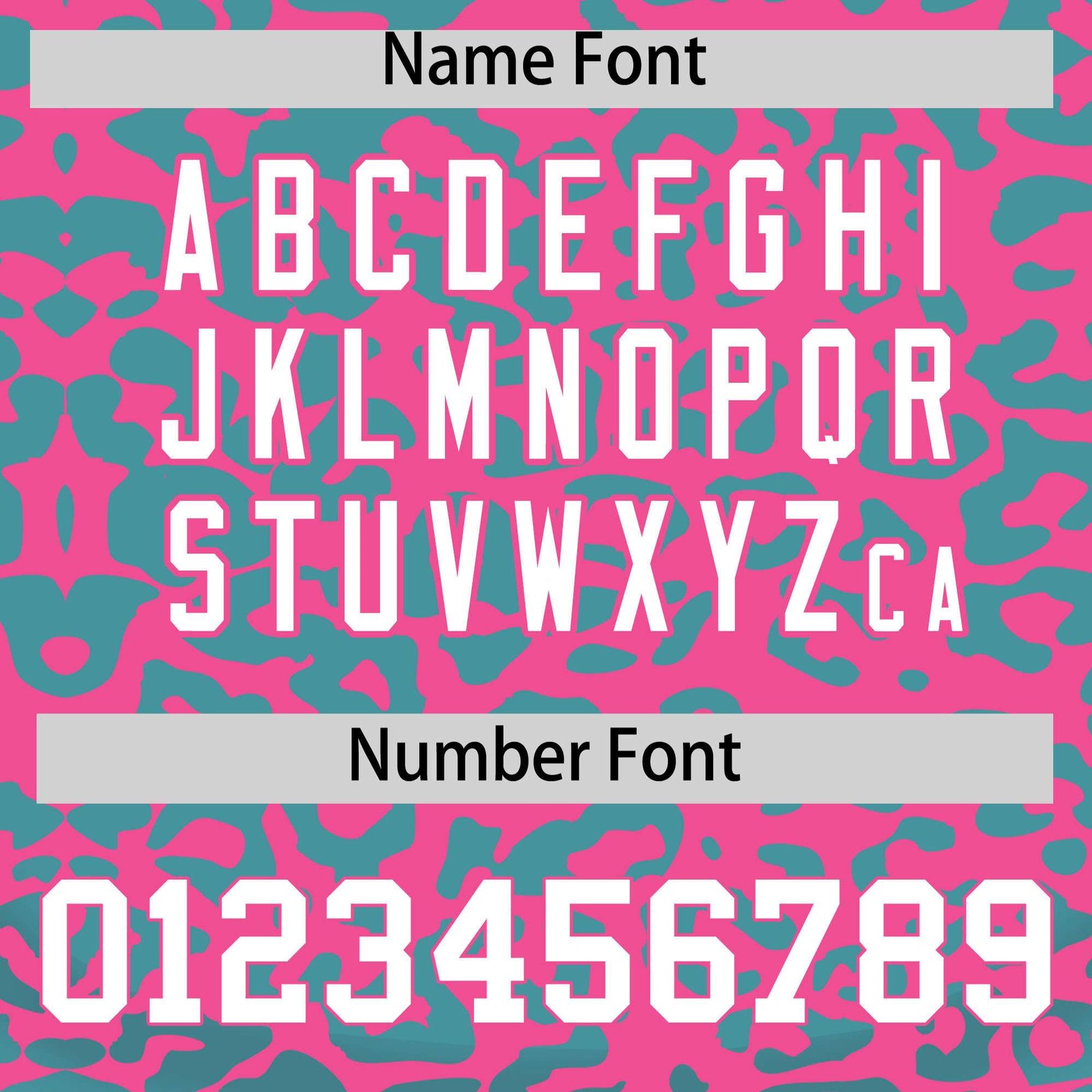 Custom Pink Aqua Leopard Print Pattern Authentic Baseball Jersey