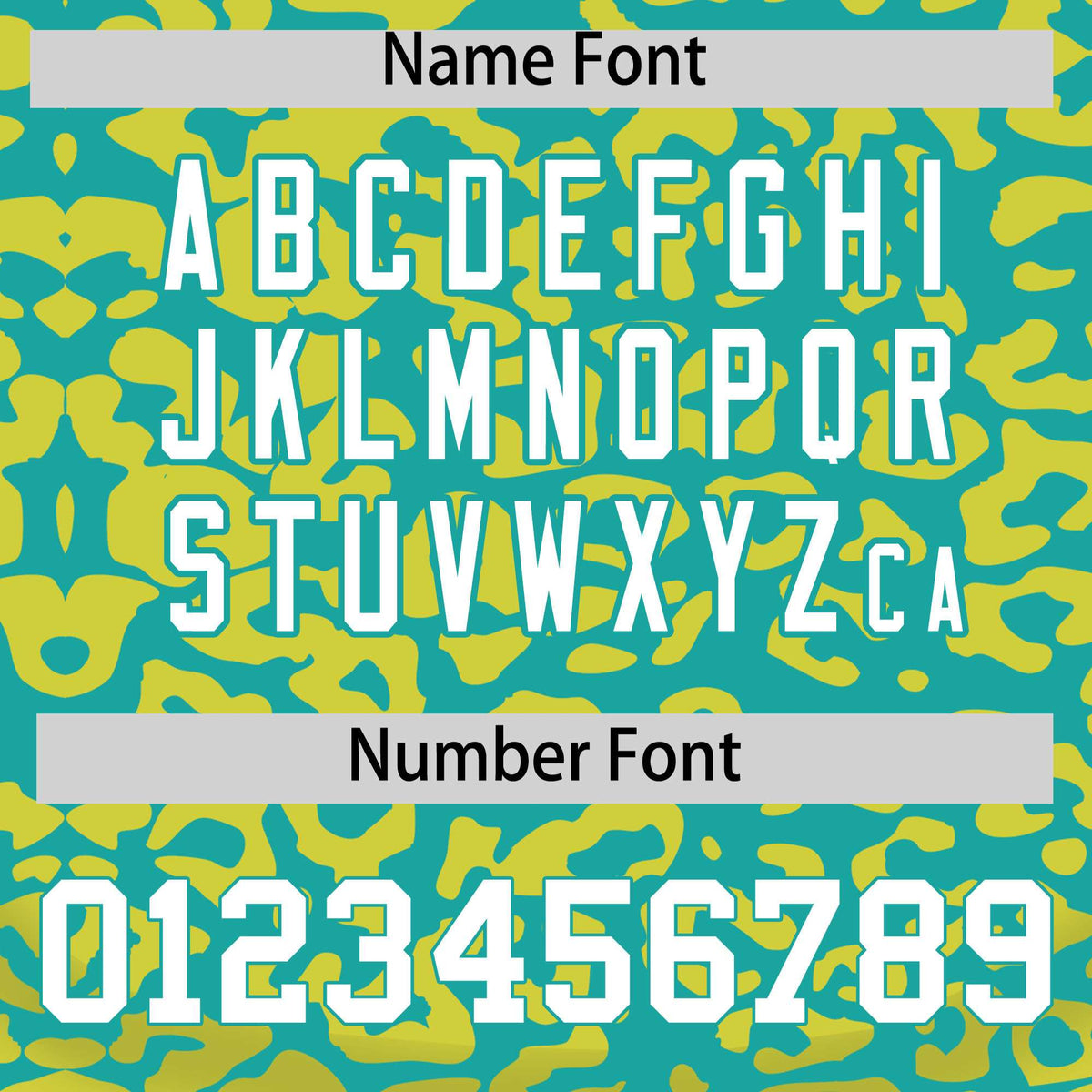 Custom Aqua Gold Leopard Print Pattern Authentic Baseball Jersey