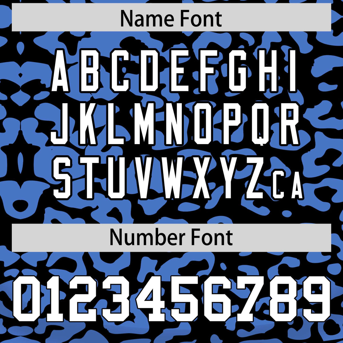 Custom Black Light Blue Leopard Print Pattern Authentic Baseball Jersey