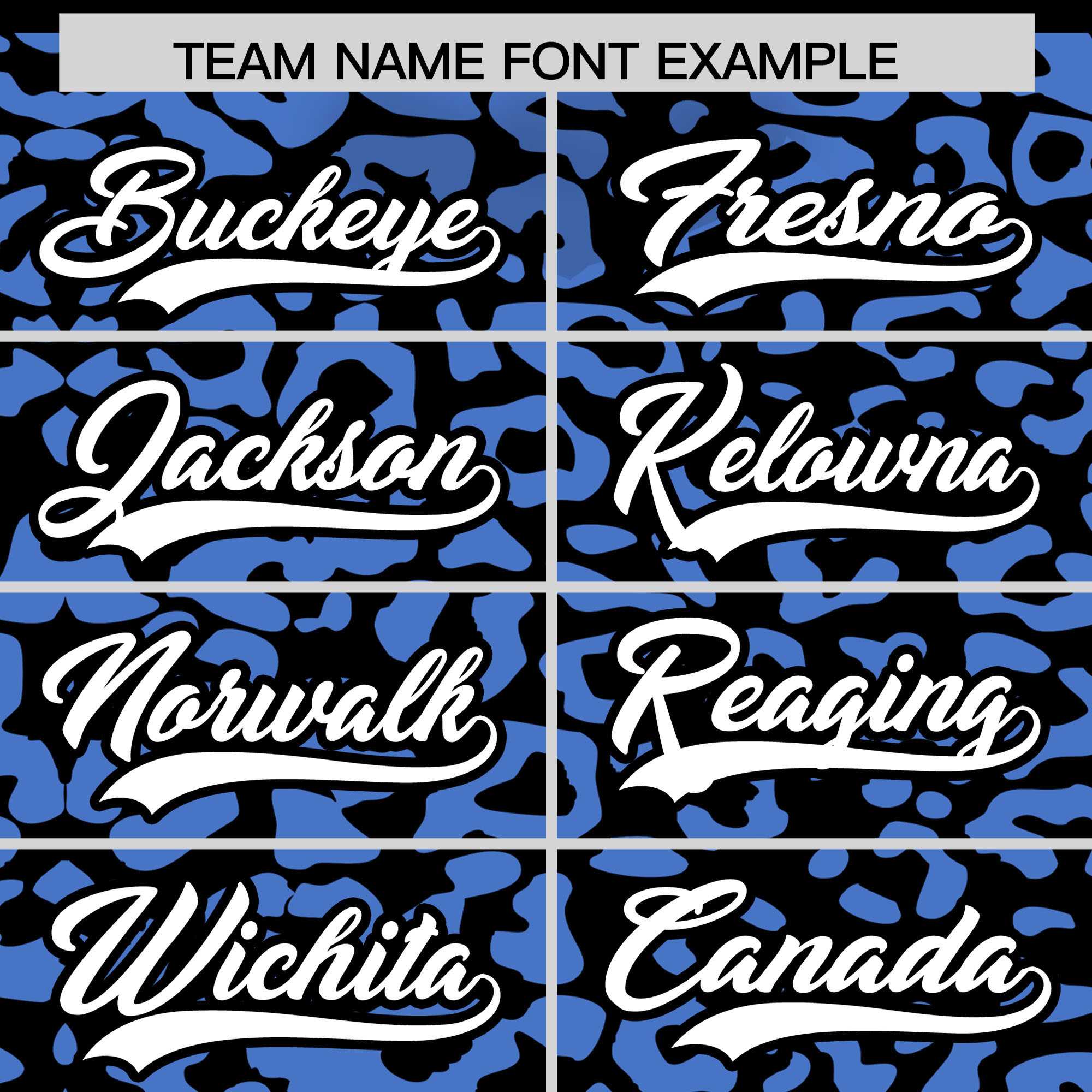 Custom Black Light Blue Leopard Print Pattern Authentic Baseball Jersey