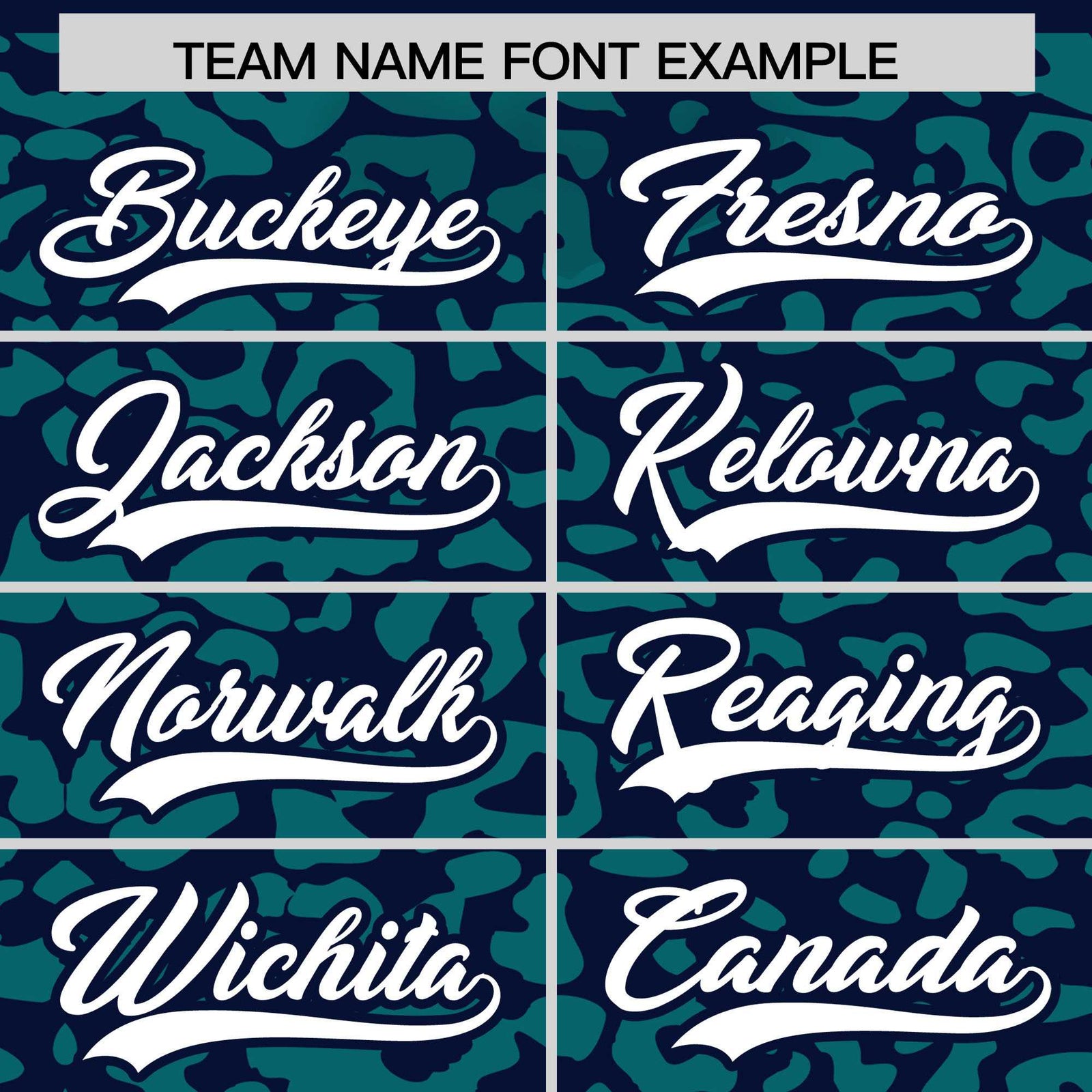 Custom Navy Aqua Leopard Print Pattern Authentic Baseball Jersey