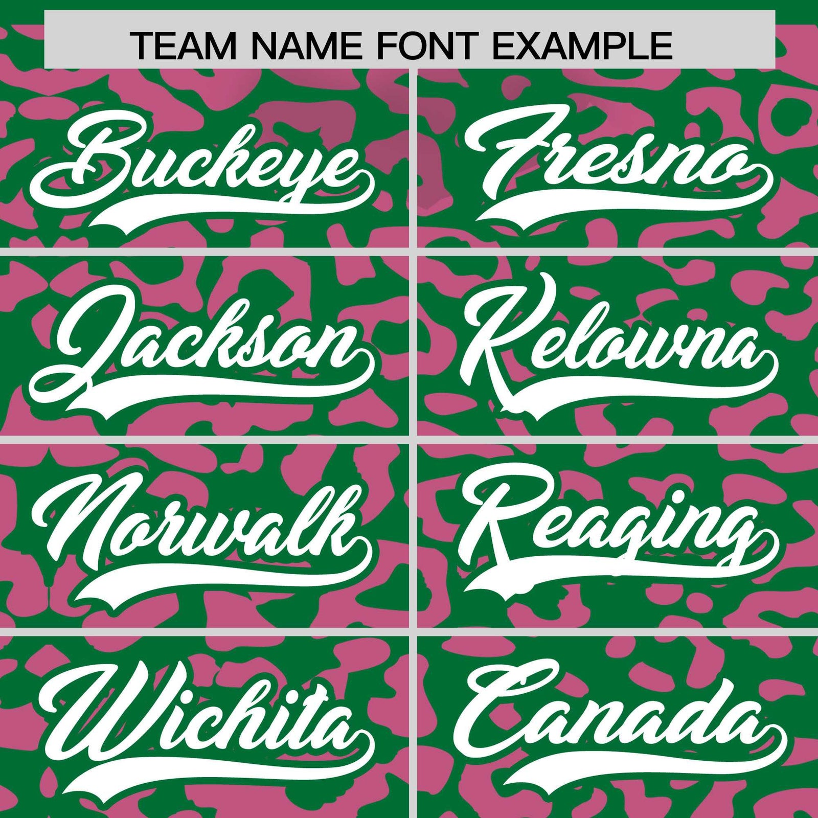 Custom Kelly Green Pink Leopard Print Pattern Authentic Baseball Jersey