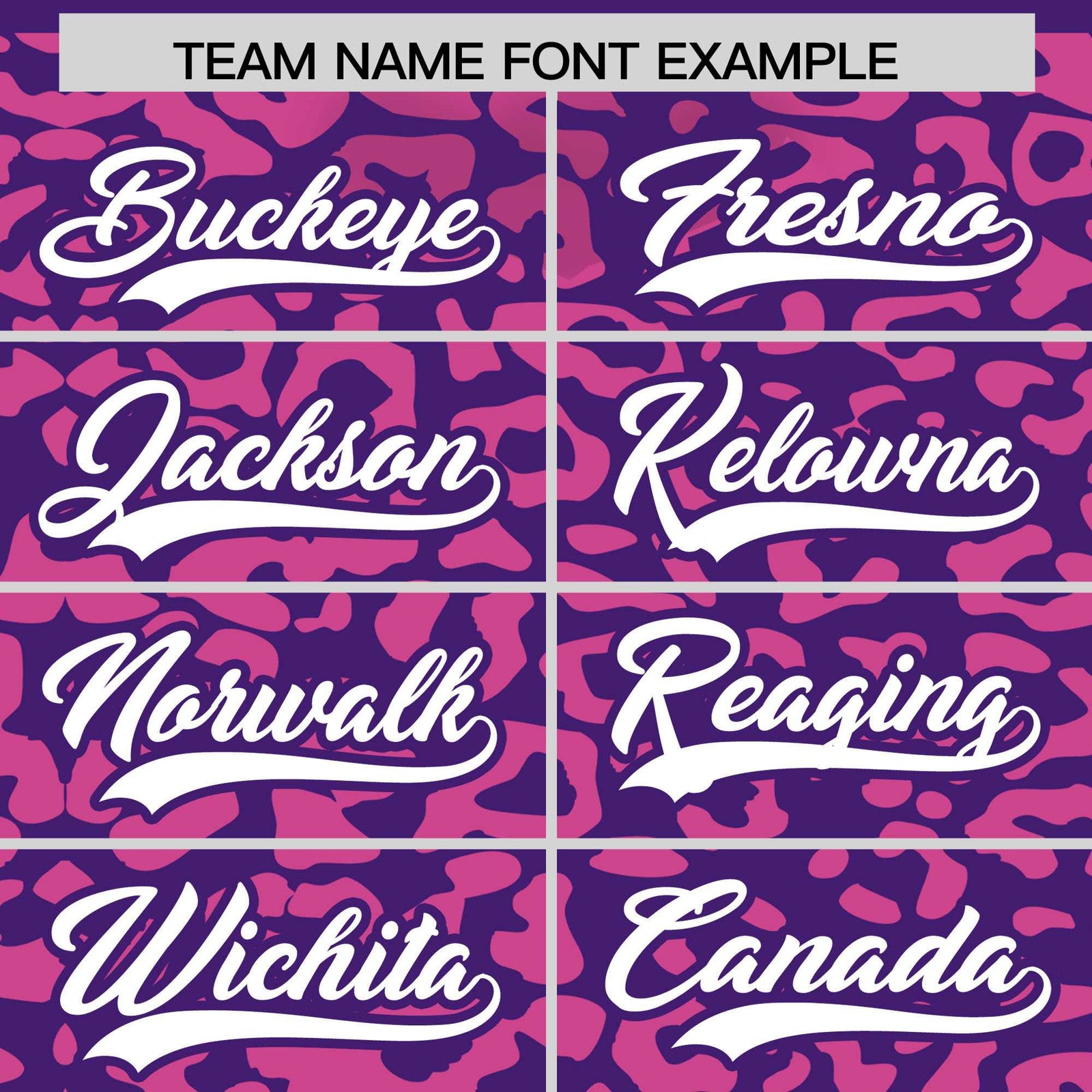 Custom Purple Pink Leopard Print Pattern Authentic Baseball Jersey