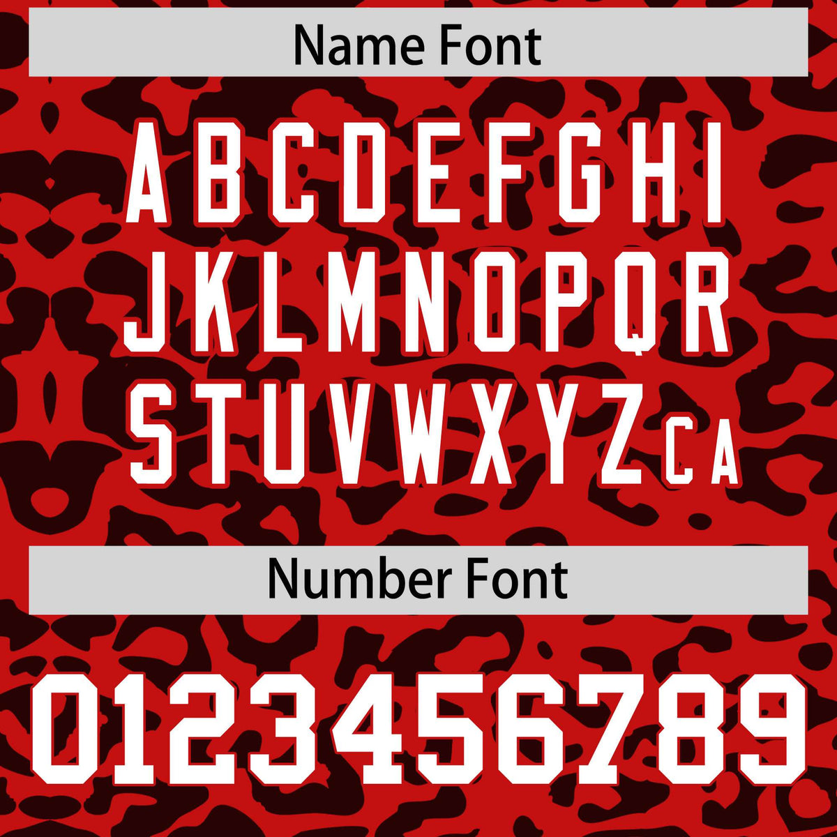 Custom Red Black Leopard Print Pattern Authentic Baseball Jersey