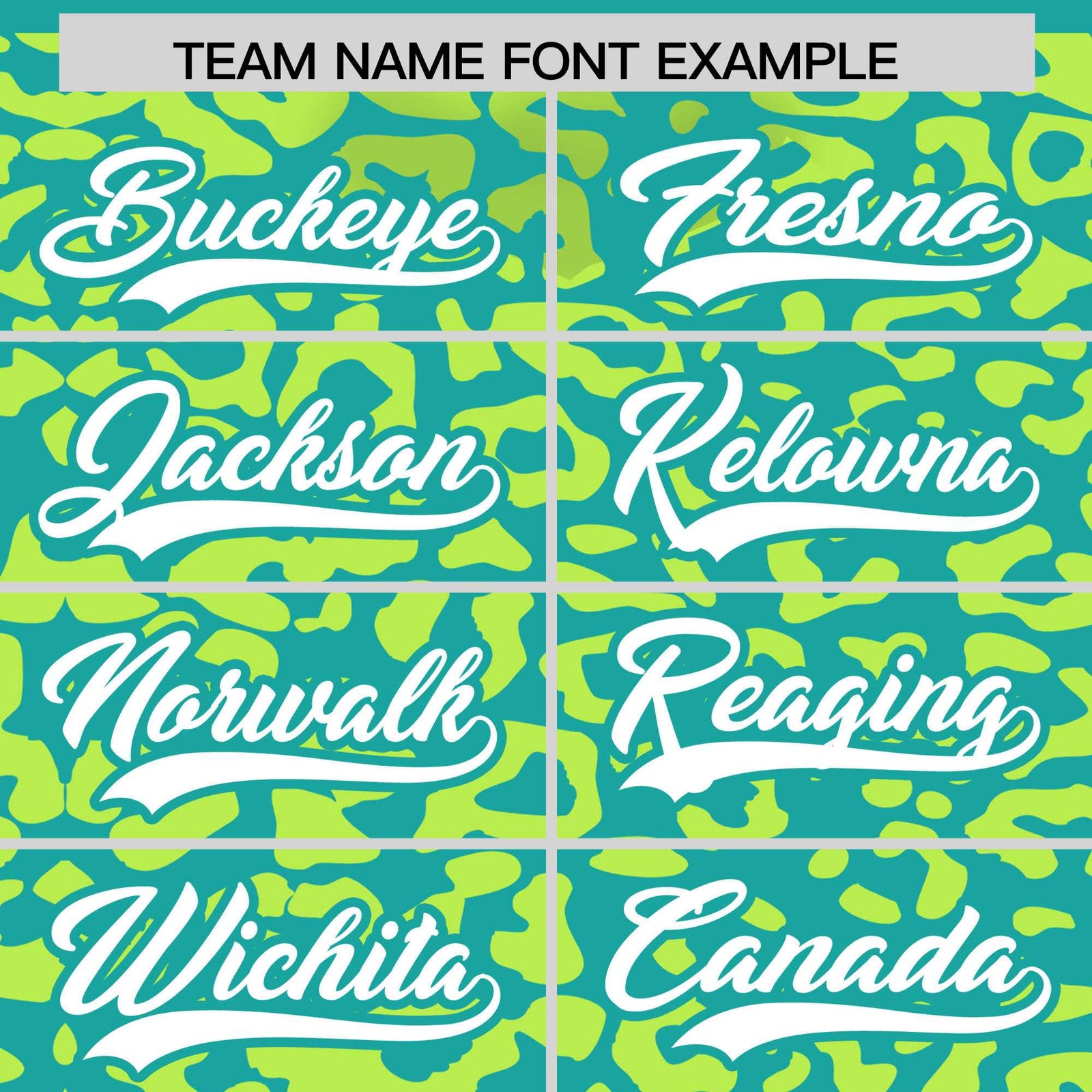 Custom Aqua Fluorescent Green Leopard Print Pattern Authentic Baseball Jersey