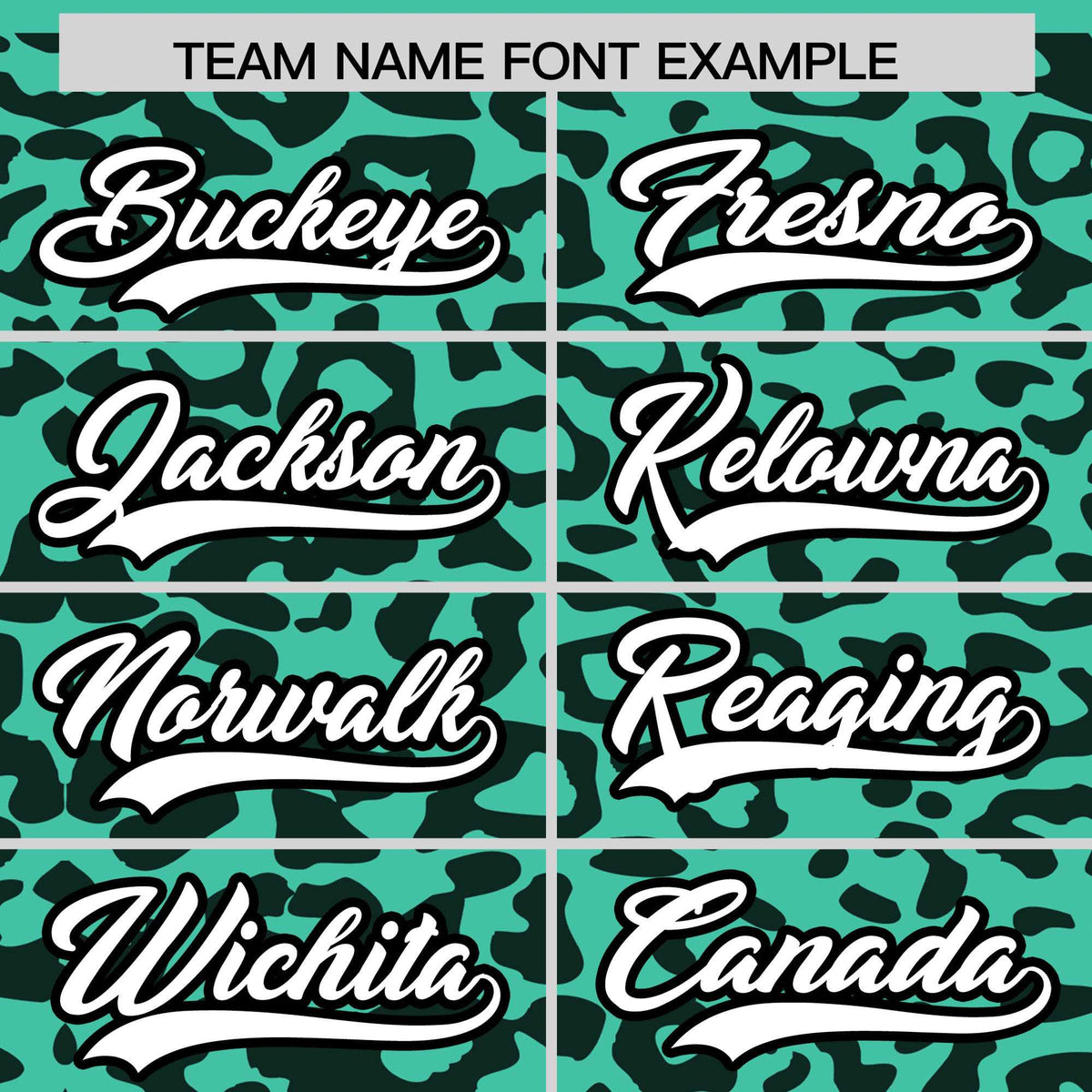 Custom Bright Green Black Leopard Print Pattern Authentic Baseball Jersey