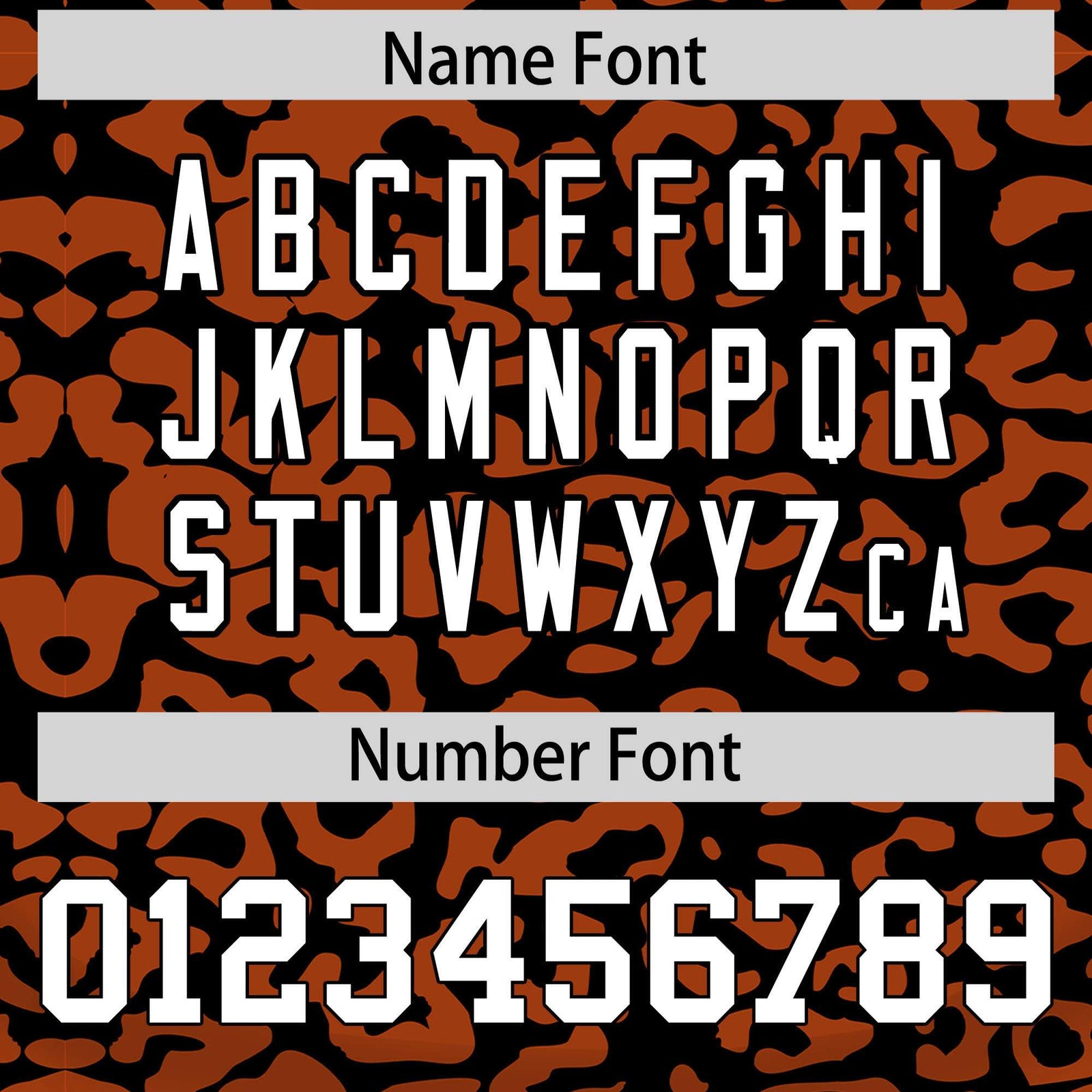 Custom Black Texas Orange Leopard Print Pattern Authentic Baseball Jersey