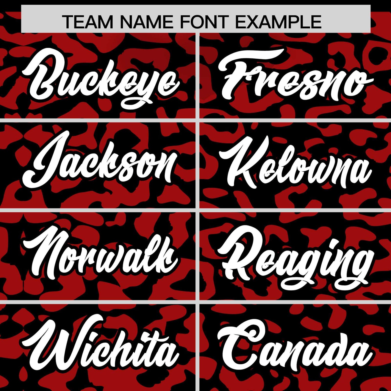 Custom Black Red Leopard Print Pattern Authentic Baseball Jersey