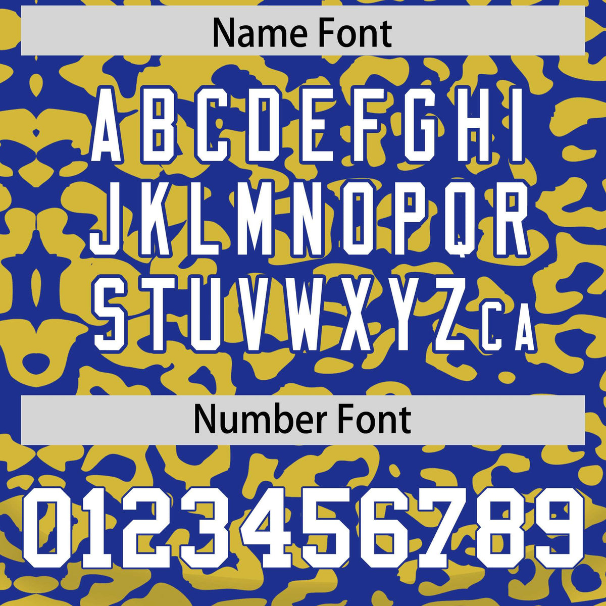 Custom Royal Gold Leopard Print Pattern Authentic Baseball Jersey