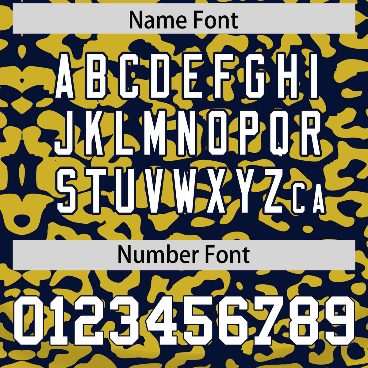 Custom Navy Gold Leopard Print Pattern Authentic Baseball Jersey