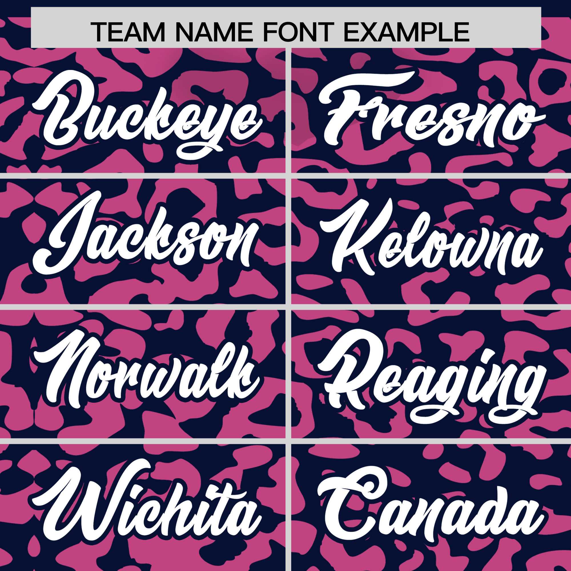 Custom Navy Pink Leopard Print Pattern Authentic Baseball Jersey