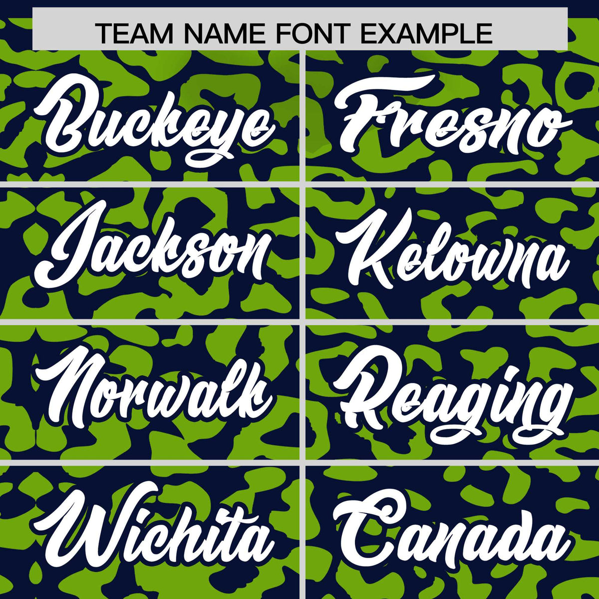 Custom Navy Neon Green Leopard Print Pattern Authentic Baseball Jersey