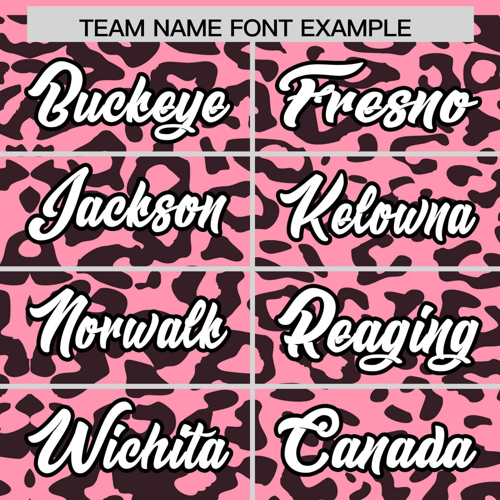 Custom Light Pink Black Leopard Print Pattern Authentic Baseball Jersey