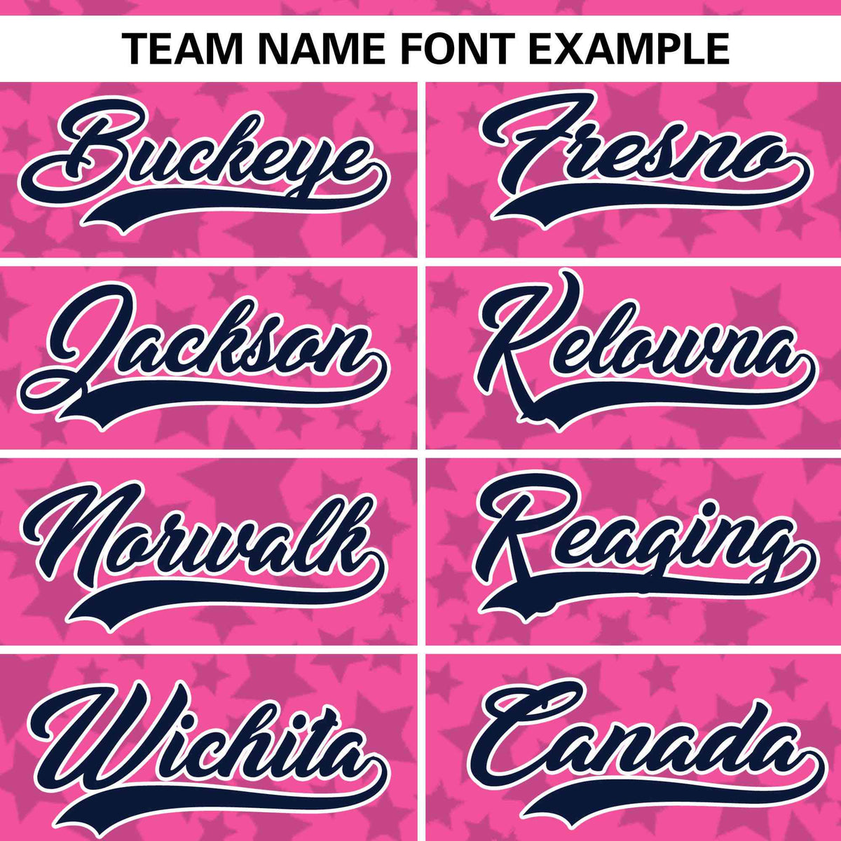 Custom Pink Navy Personalized Star Graffiti Pattern Authentic Baseball Jersey