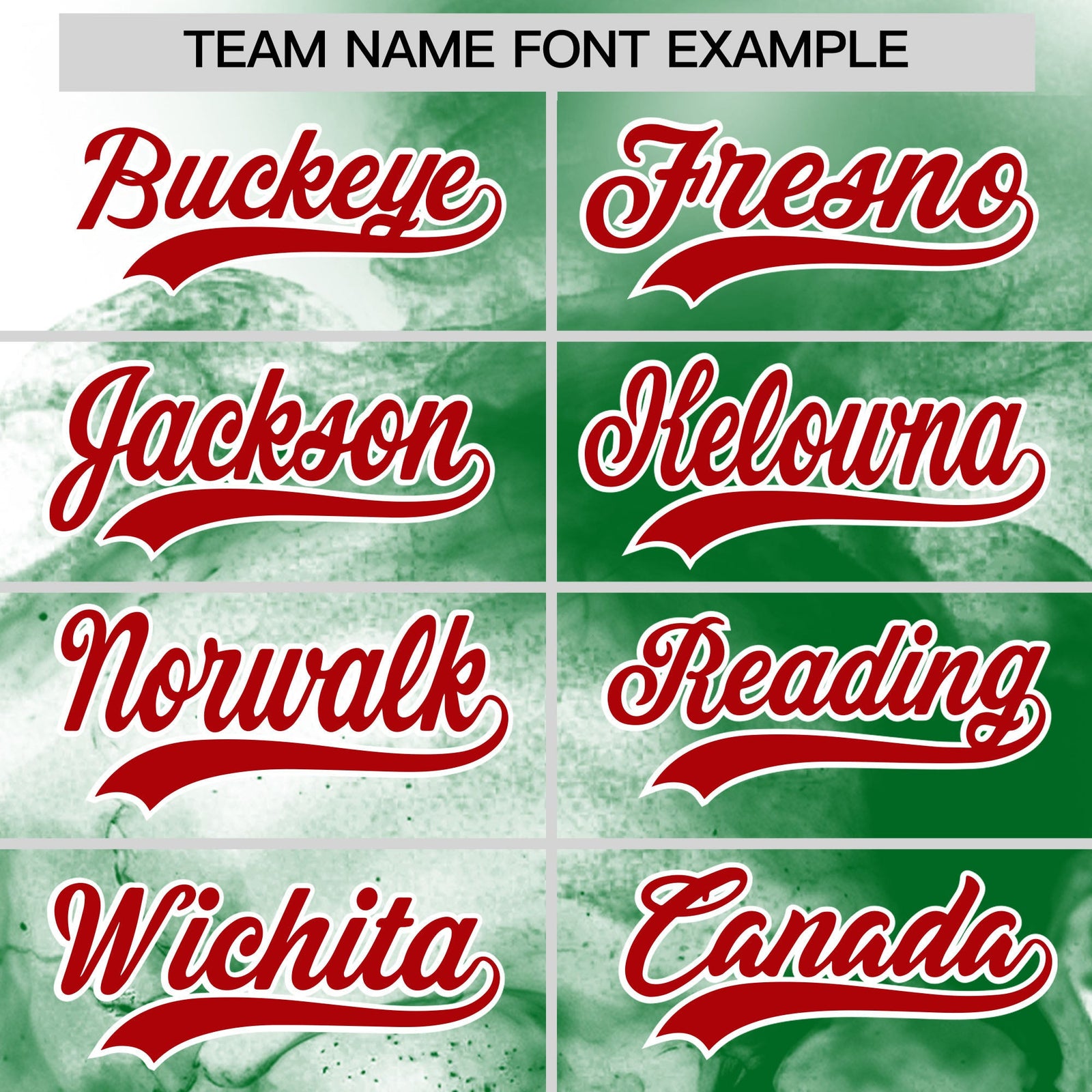 Custom White Red Kelly Green Graffiti Pattern Mexican style Stretch Fabric Baseball Jersey| KXKSHOP