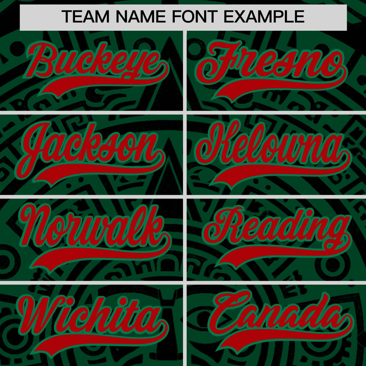 Custom Black Dark Green Kelly Green Graffiti Pattern Mexican style Stretch Fabric Baseball Jersey| KXKSHOP