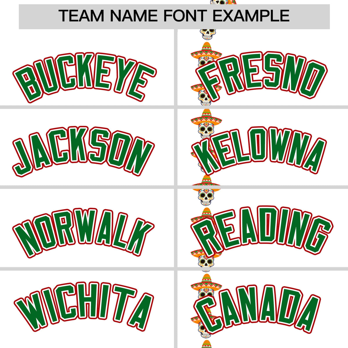 Custom White Kelly Green Red Graffiti Pattern Mexican style Stretch Fabric Baseball Jersey| KXKSHOP