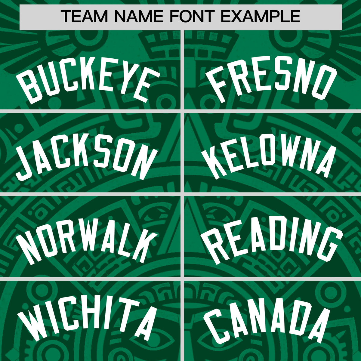 Custom Kelly Green Dark Green White Graffiti Pattern Mexican style Stretch Fabric Baseball Jersey| KXKSHOP