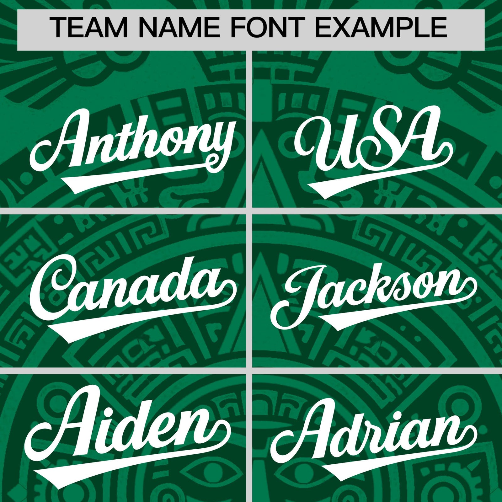 Custom Kelly Green Dark Green White Graffiti Pattern Mexican style Stretch Fabric Baseball Jersey| KXKSHOP