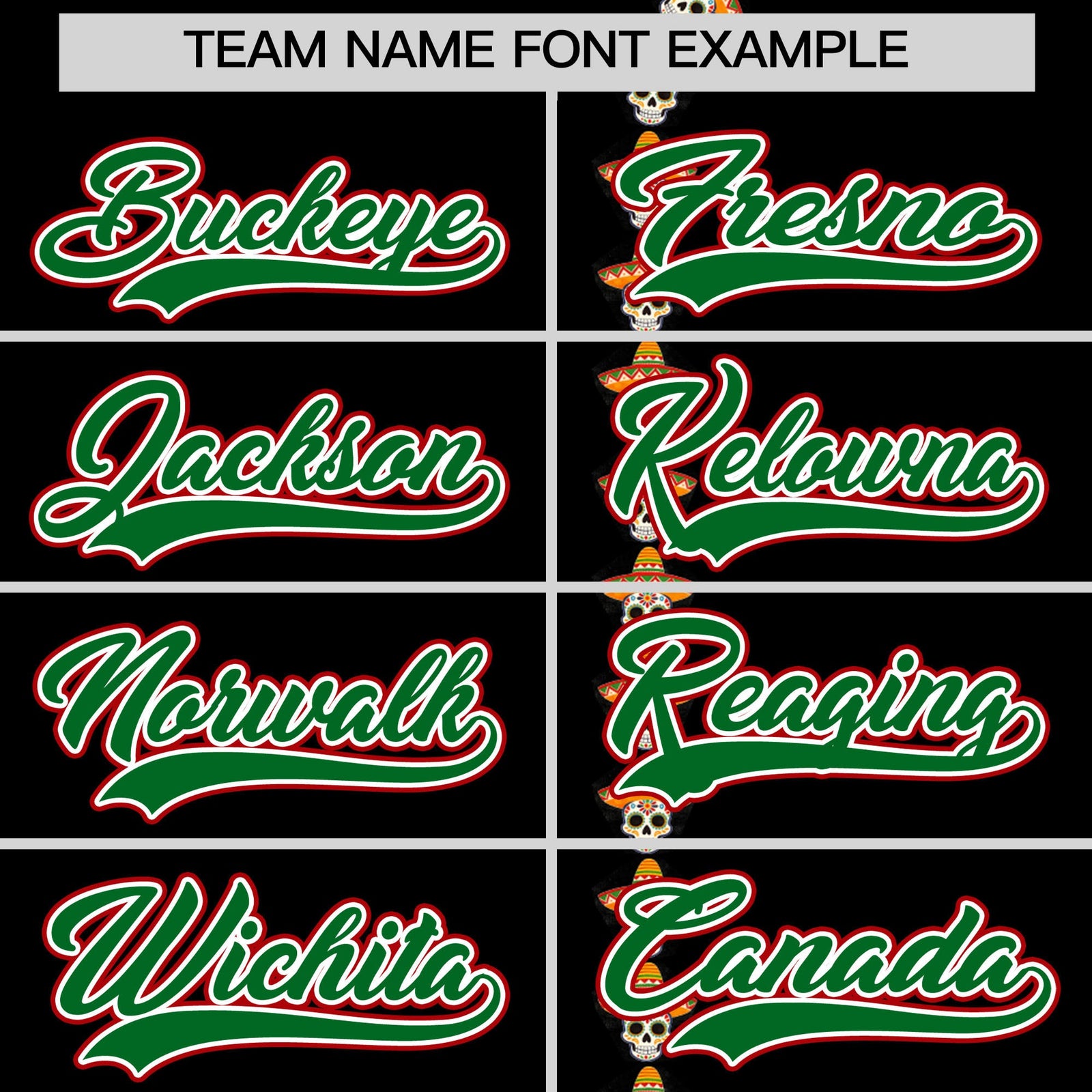 Custom Black Kelly Green White Graffiti Pattern Mexican style Stretch Fabric Baseball Jersey| KXKSHOP