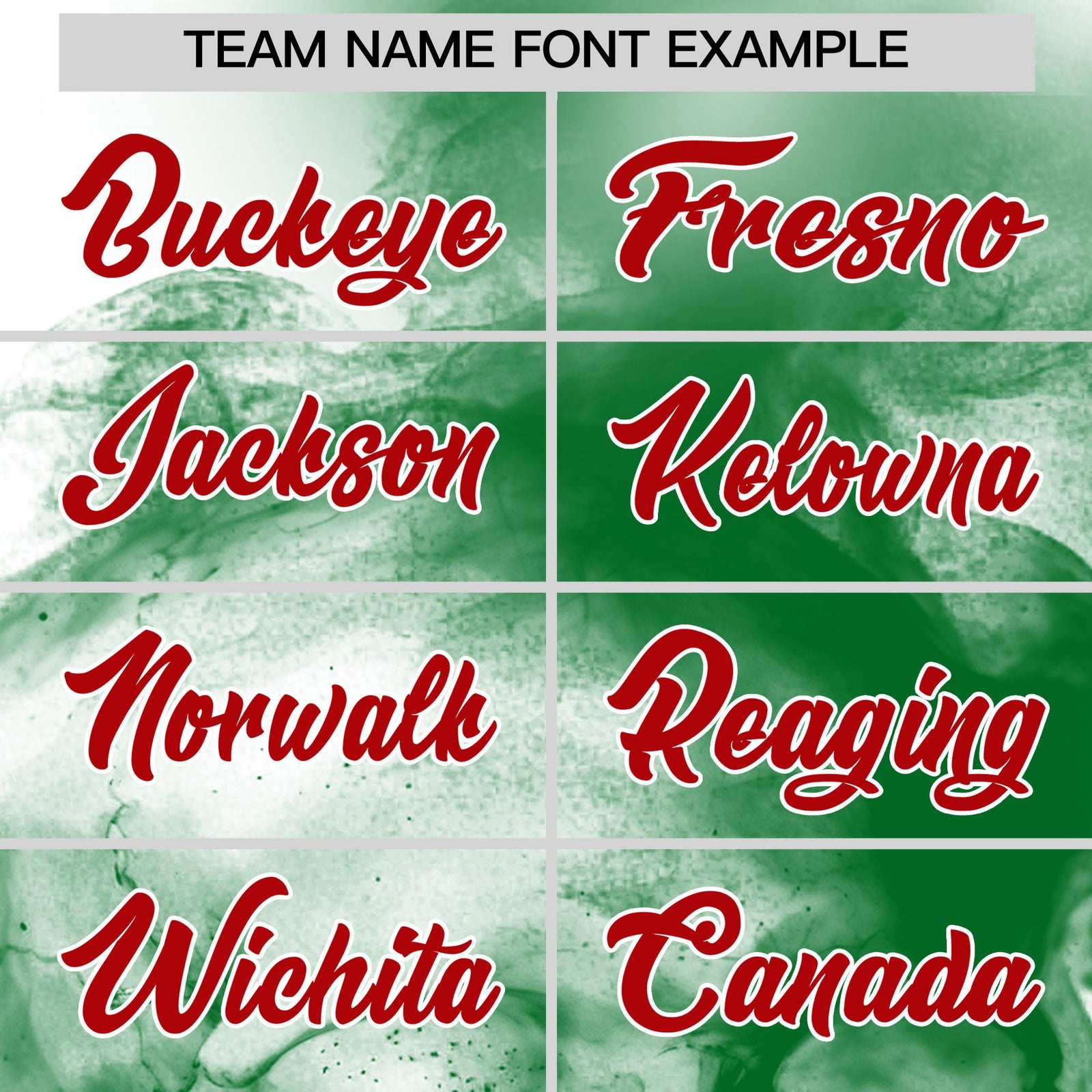 Custom White Red Kelly Green Graffiti Pattern Mexican style Stretch Fabric Baseball Jersey| KXKSHOP