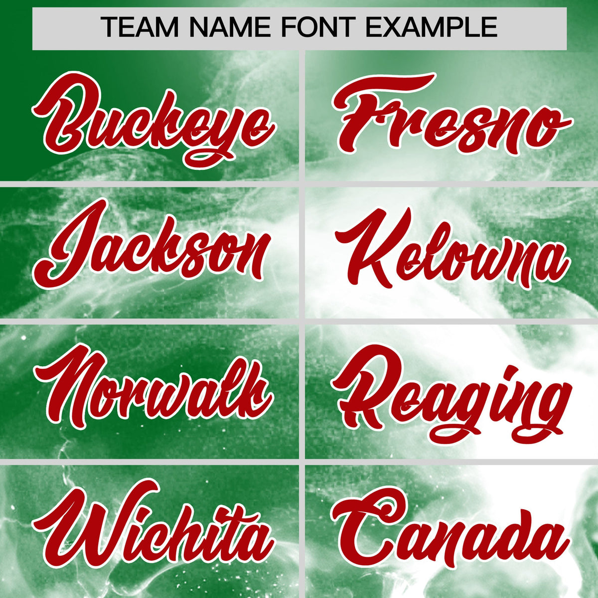 Custom Kelly Green White Red Graffiti Pattern Mexican style Stretch Fabric Baseball Jersey| KXKSHOP