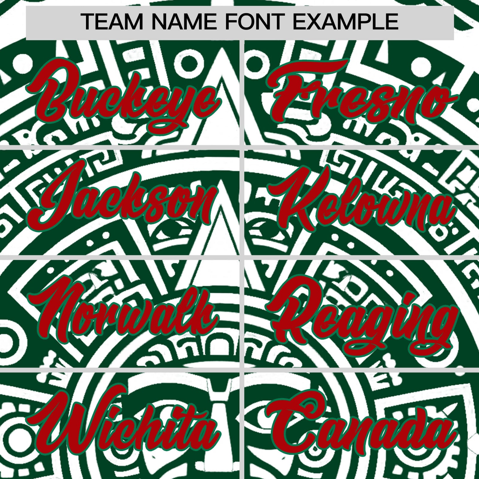 Custom White Dark Green Red Graffiti Pattern Mexican style Stretch Fabric Baseball Jersey| KXKSHOP
