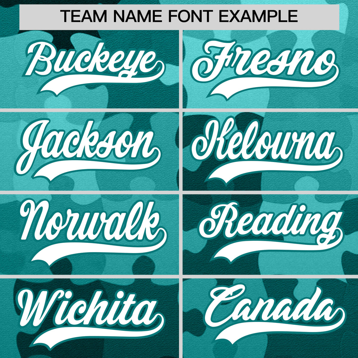 Custom White Aqua Puzzle Elements Baseball Jersey | Sublimation Printed &amp; Stitched,Add Name and Numbern,Perfect for Teams | KXKSHOP