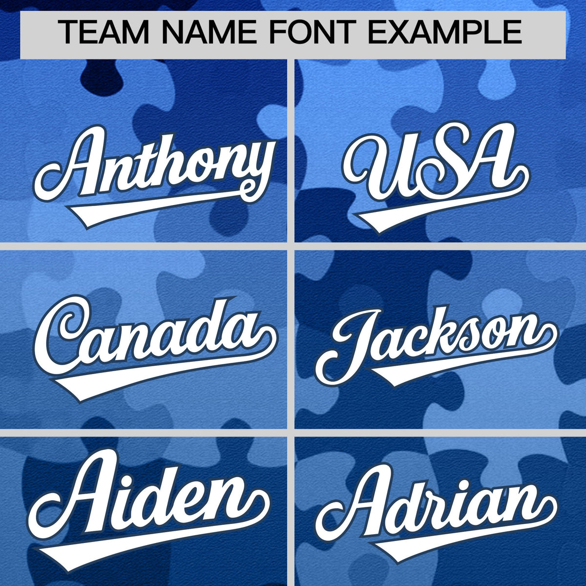 Custom White Midnight Blue Puzzle Elements Baseball Jersey | Sublimation Printed &amp; Stitched,Add Name and Numbern,Perfect for Teams | KXKSHOP