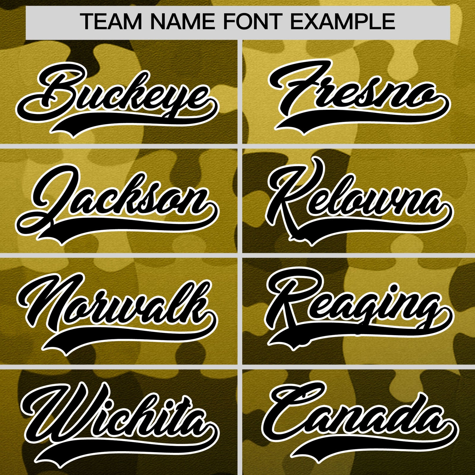 Custom Old Gold White Black Puzzle Elements Baseball Jersey | Sublimation Printed & Stitched,Add Name and Numbern,Perfect for Teams | KXKSHOP