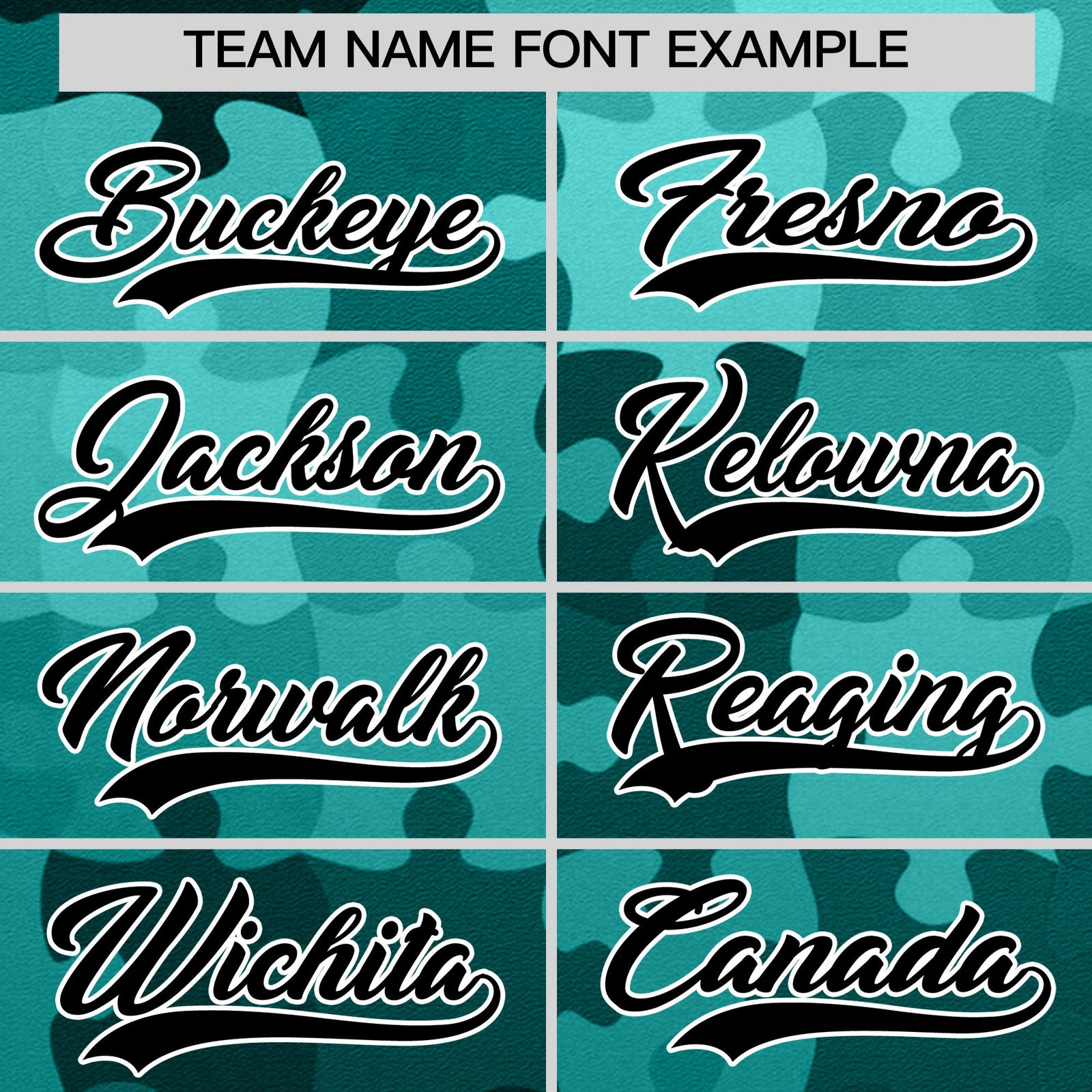 Custom Teal Black White Puzzle Elements Baseball Jersey | Sublimation Printed & Stitched,Add Name and Numbern,Perfect for Teams | KXKSHOP