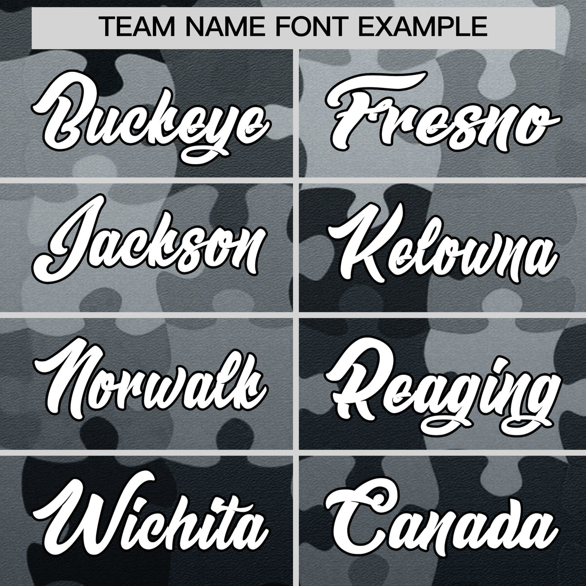 Custom Black White Puzzle Elements Baseball Jersey | Sublimation Printed &amp; Stitched,Add Name and Numbern,Perfect for Teams | KXKSHOP