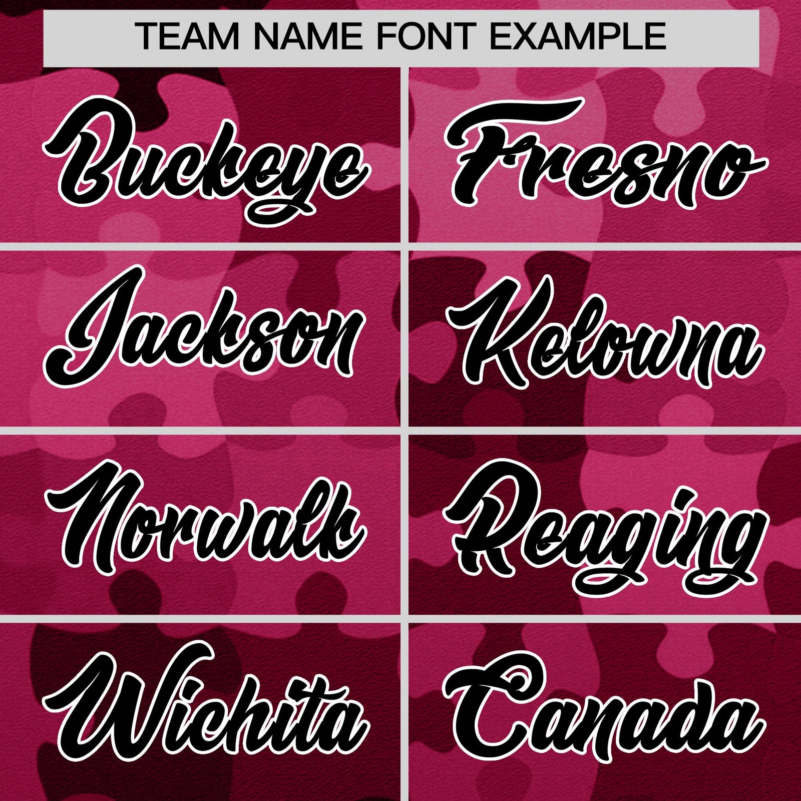 Custom Rose Red Black White Puzzle Elements Baseball Jersey | Sublimation Printed & Stitched,Add Name and Numbern,Perfect for Teams | KXKSHOP