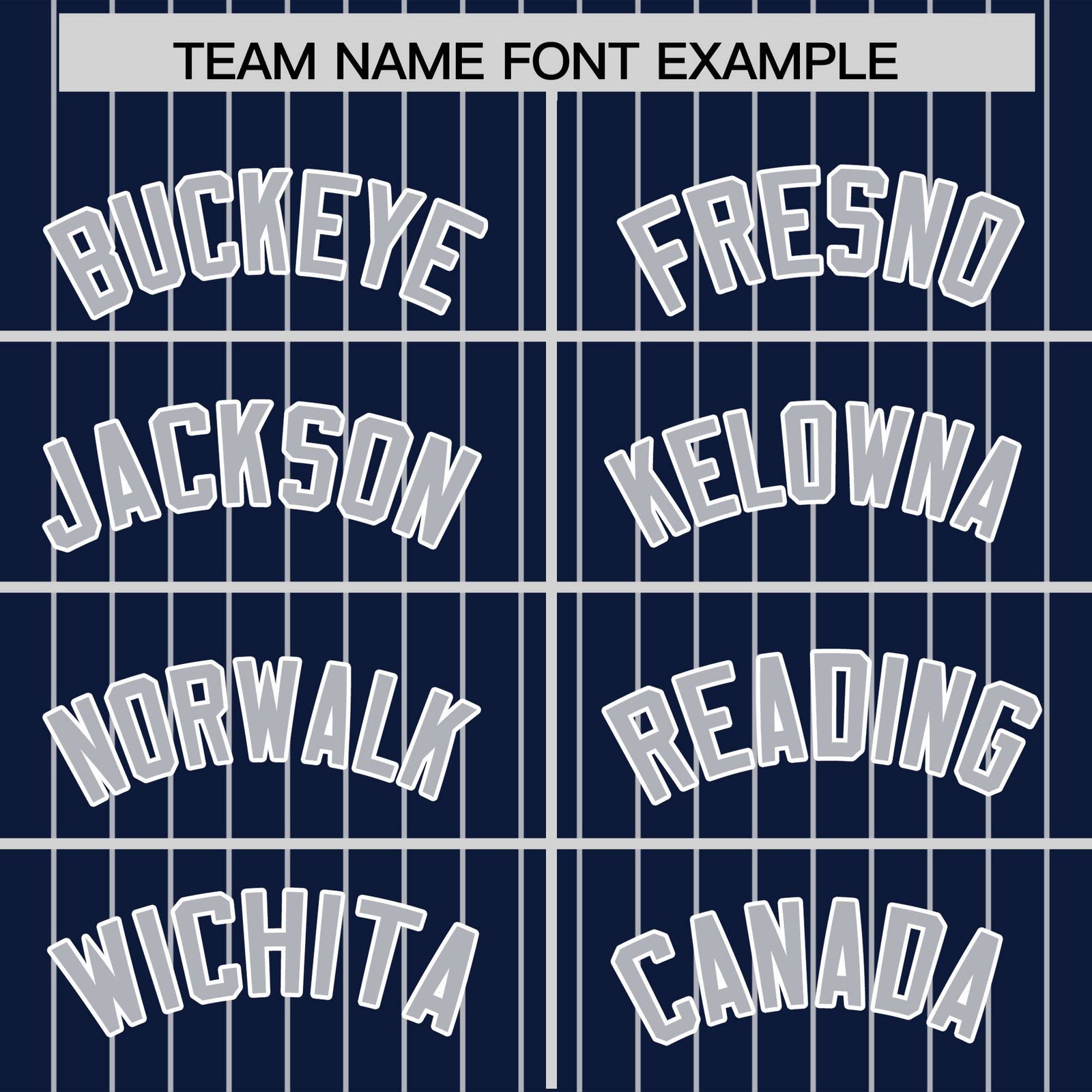 Custom Navy Gray Pinstripe Personalized Two-Tone Authentic Baseball Jersey