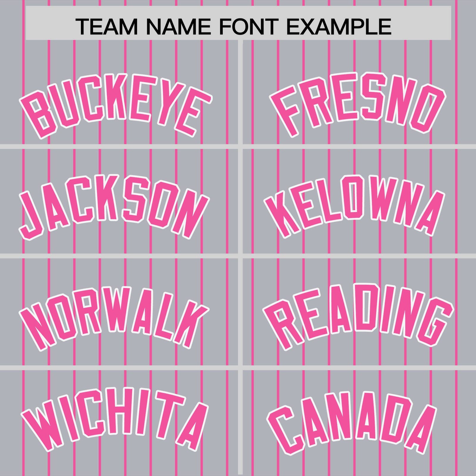 Custom Gray Pink Pinstripe Personalized Two-Tone Authentic Baseball Jersey