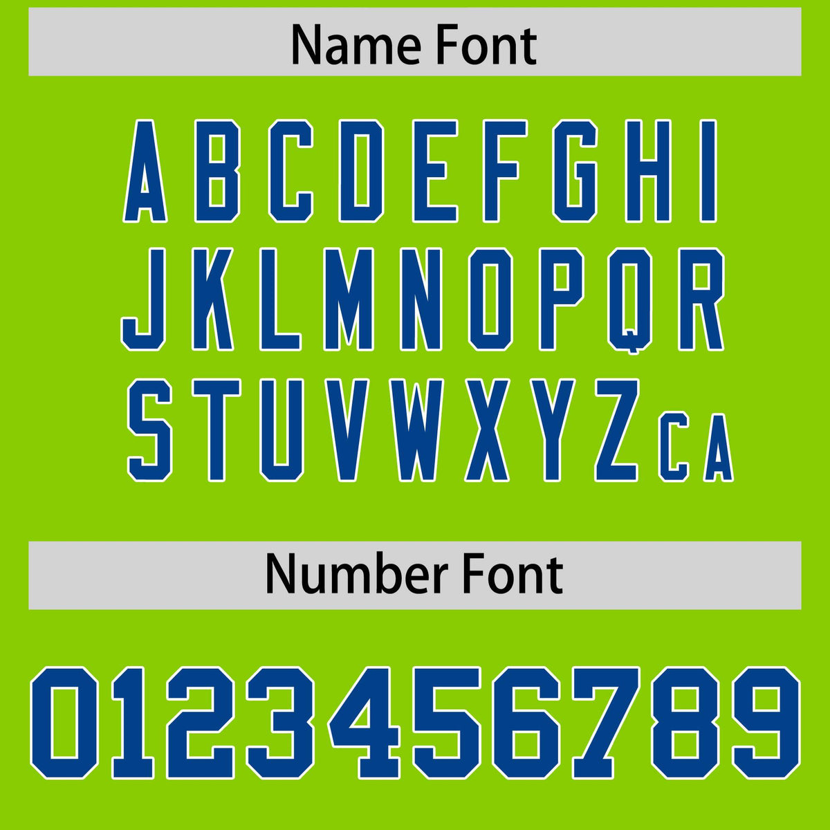 Custom Royal Neon Green Pinstripe Personalized Two-Tone Authentic Baseball Jersey