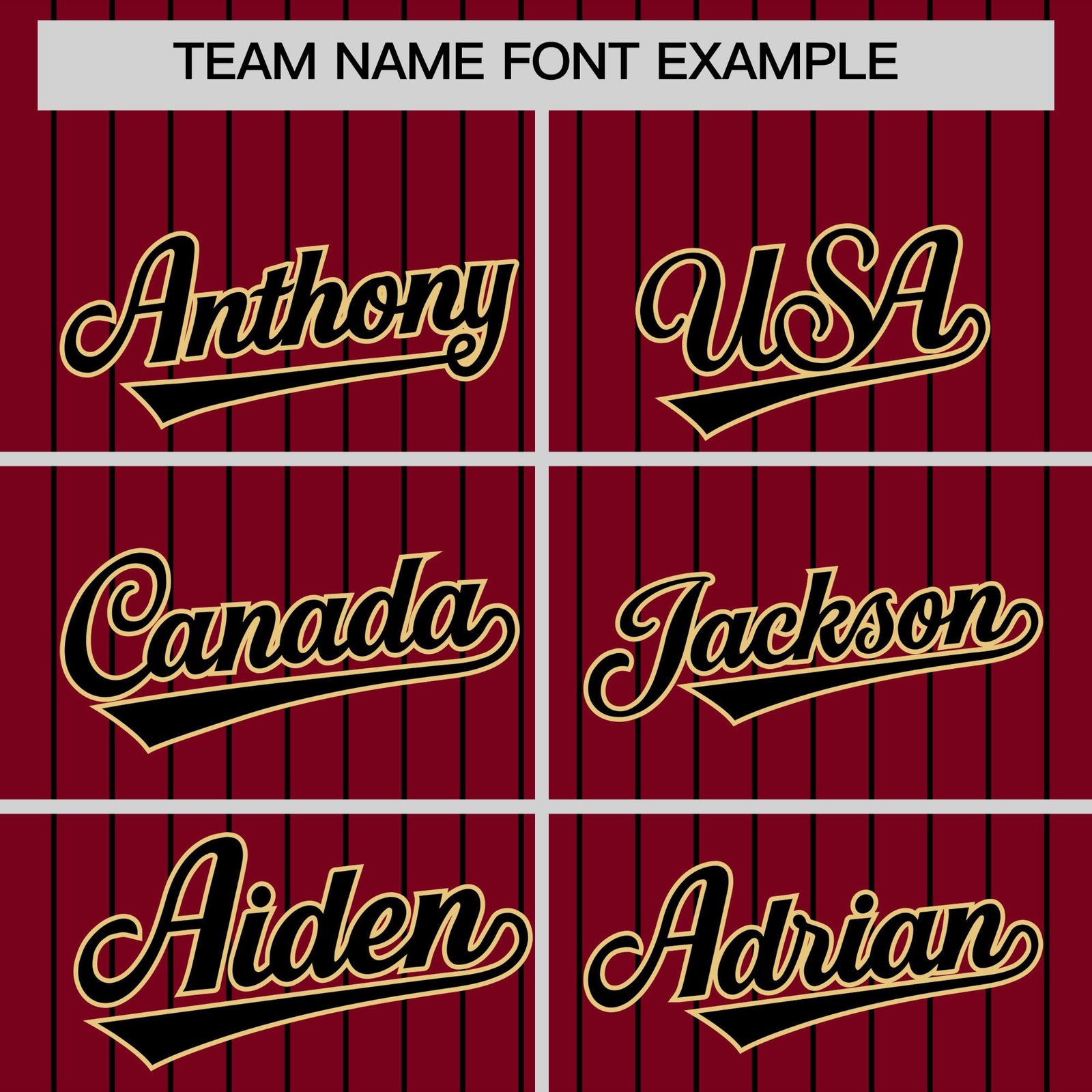Custom Crimson Black Pinstripe Personalized Two-Tone Authentic Baseball Jersey
