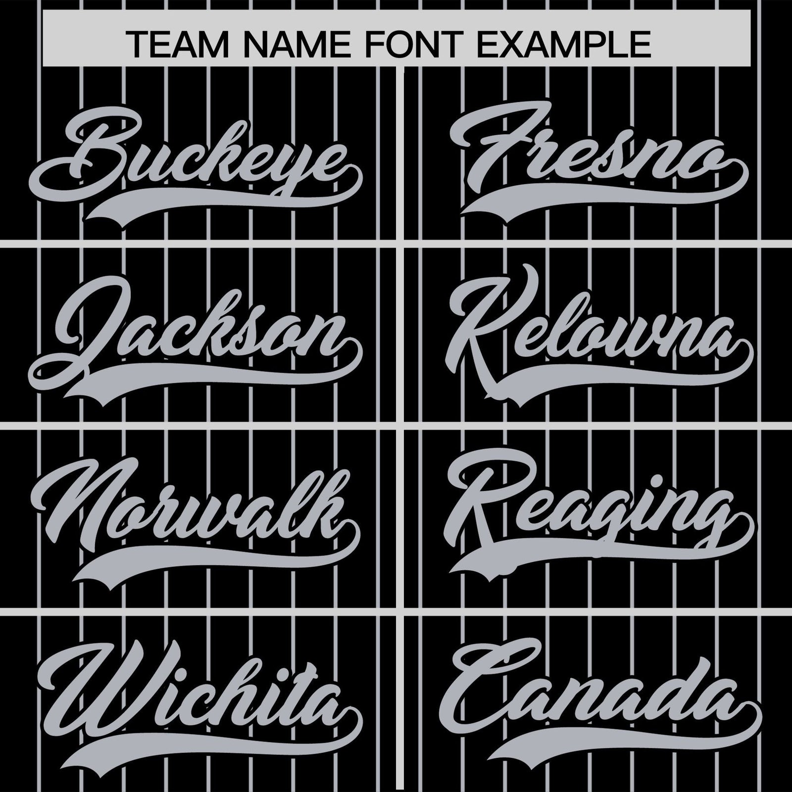 Custom Black Gray Pinstripe Personalized Two-Tone Authentic Baseball Jersey