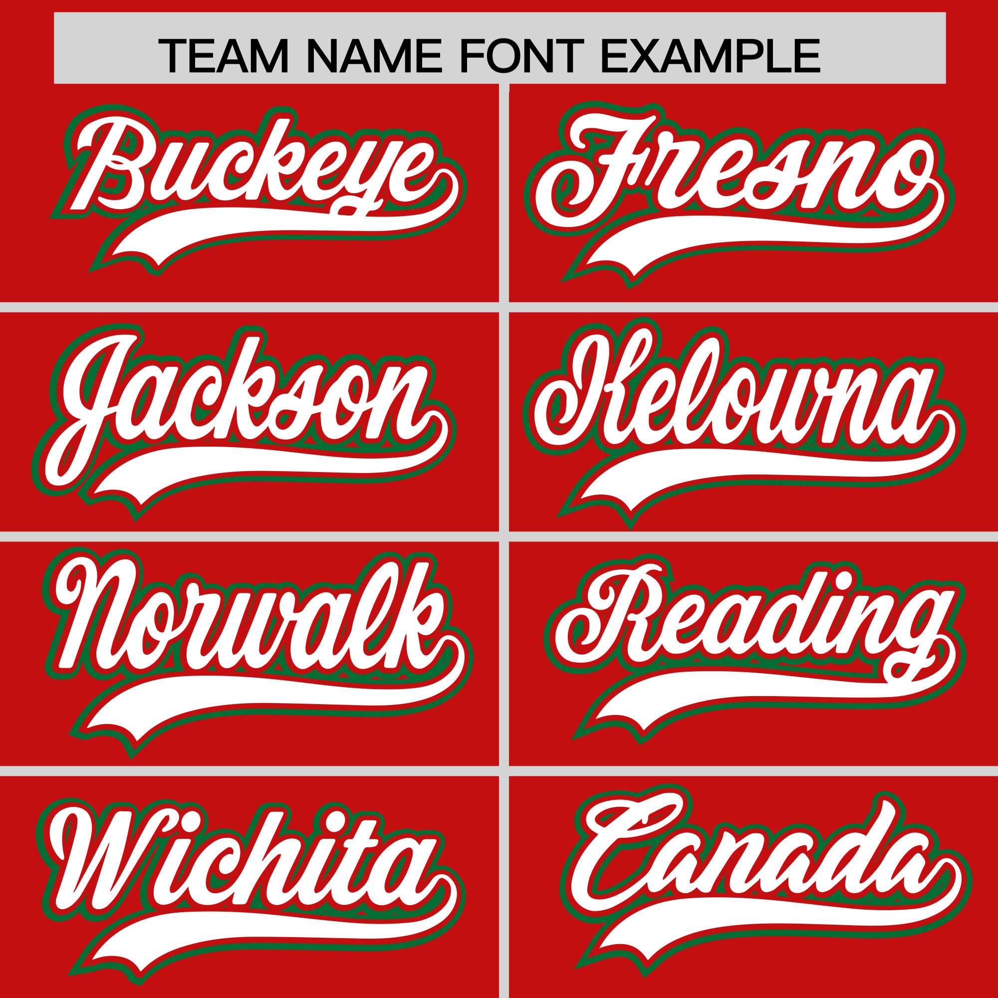 Custom Red Kelly Green Personalized Color Block Authentic Baseball jersey