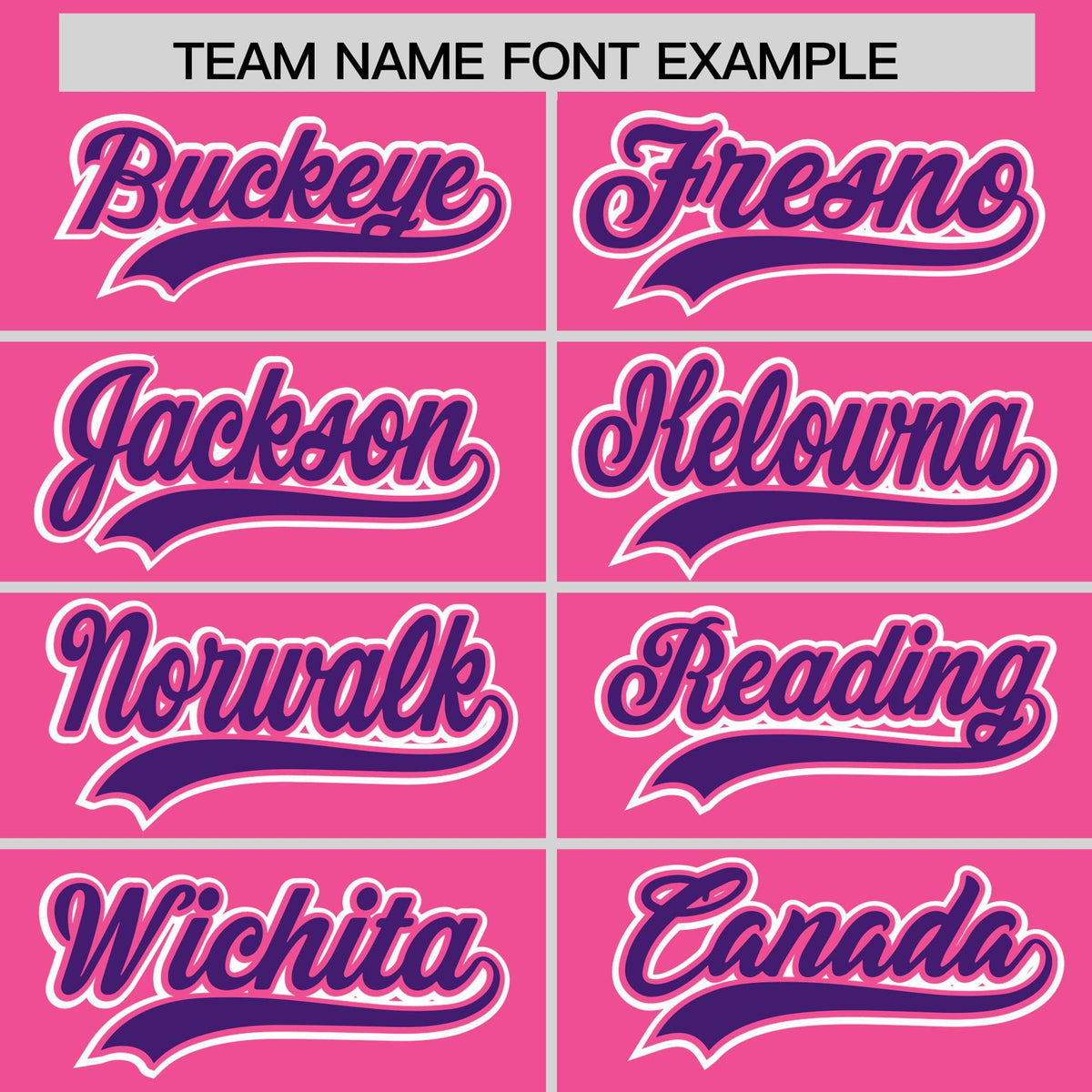 Custom Pink Purple Personalized Color Block Authentic Baseball jersey