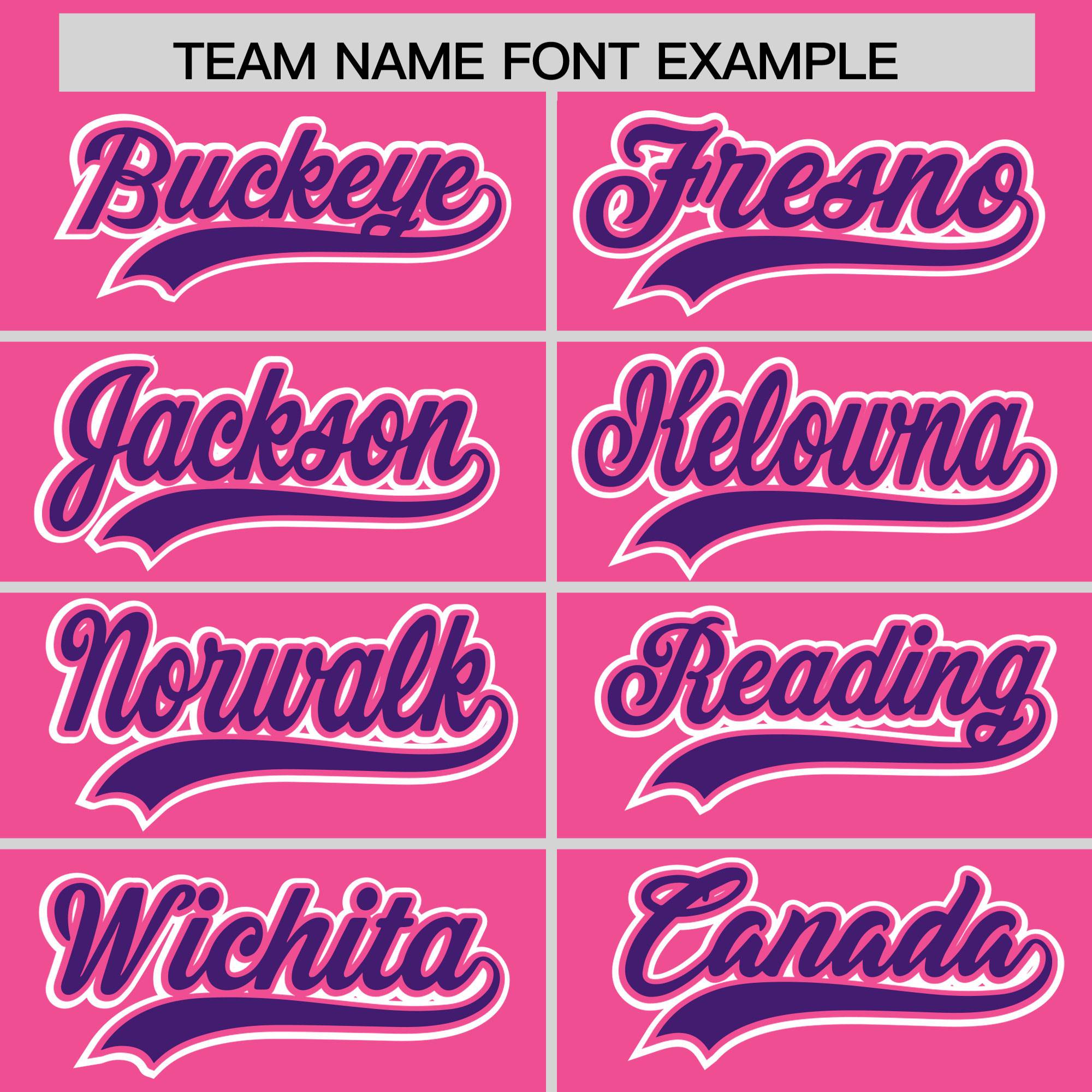 Custom Pink Purple Personalized Color Block Authentic Baseball jersey