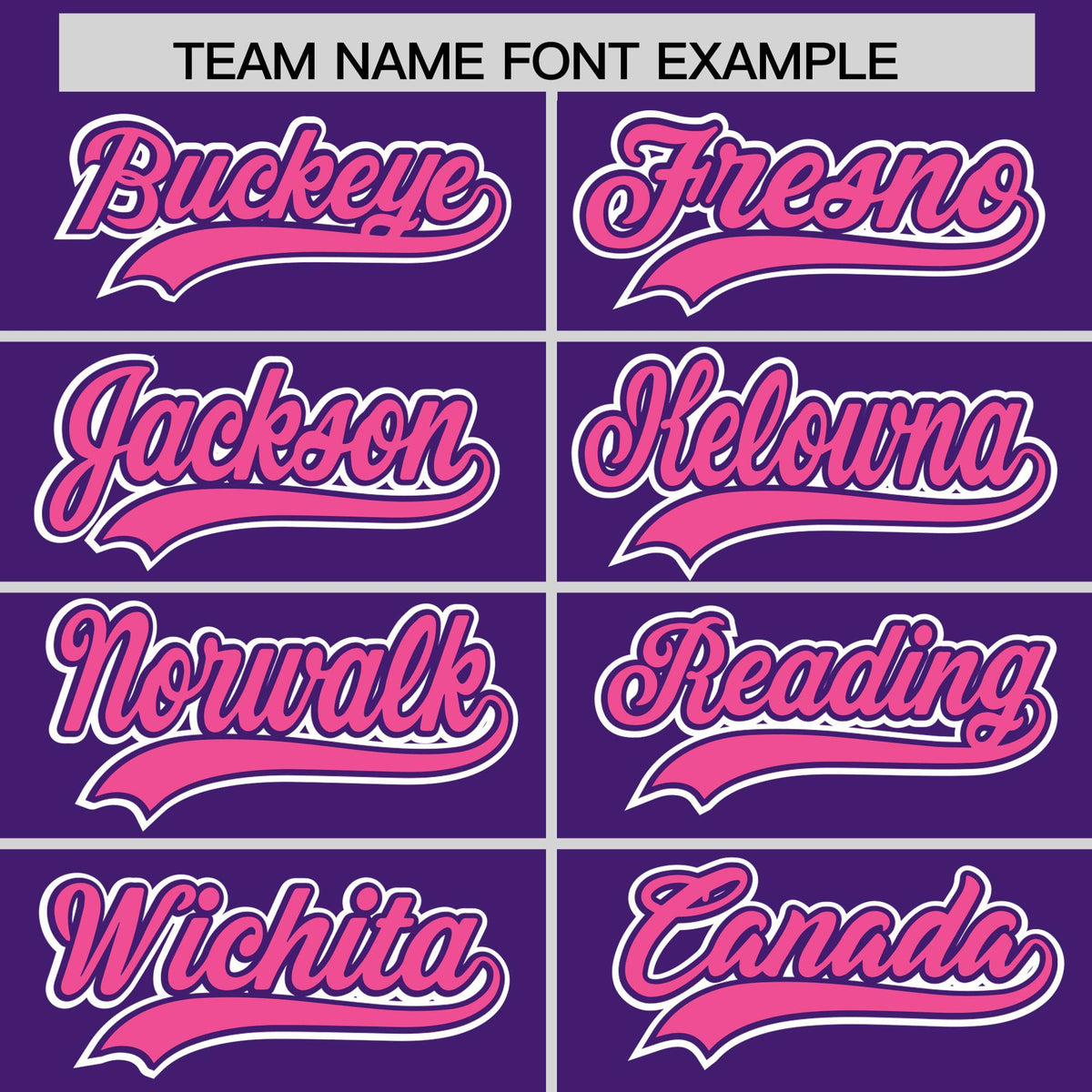 Custom Purple Pink Personalized Color Block Authentic Baseball jersey